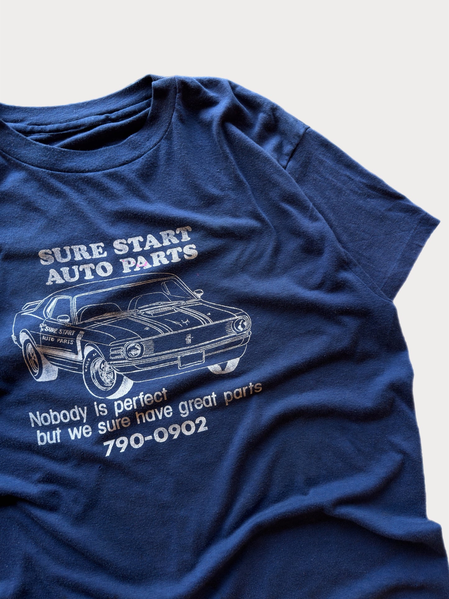 1980s Sure Auto Parts Mechanic tee