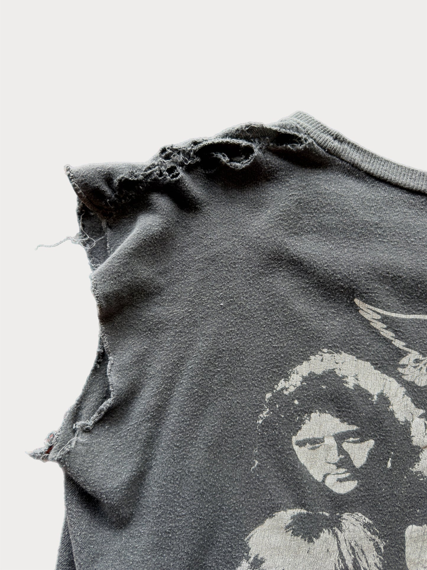 1980s Aerosmith Done With Mirrors Cut Off tee