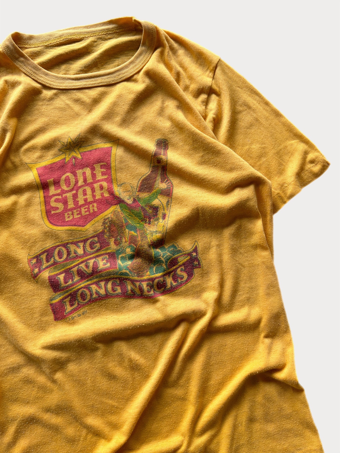 1970s Lone Star Beer tee