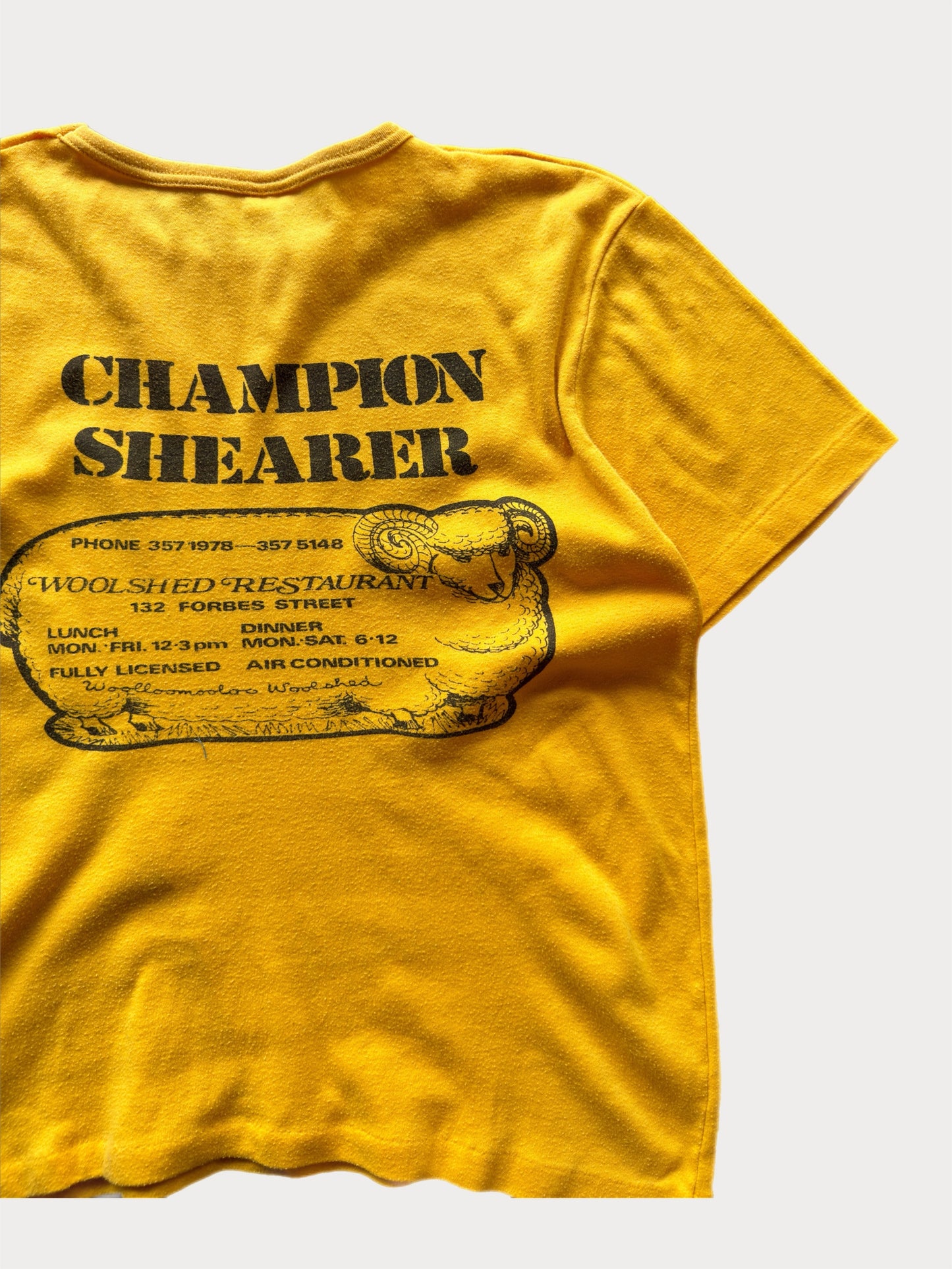 1970s Woolshed Restaurant Australia tee