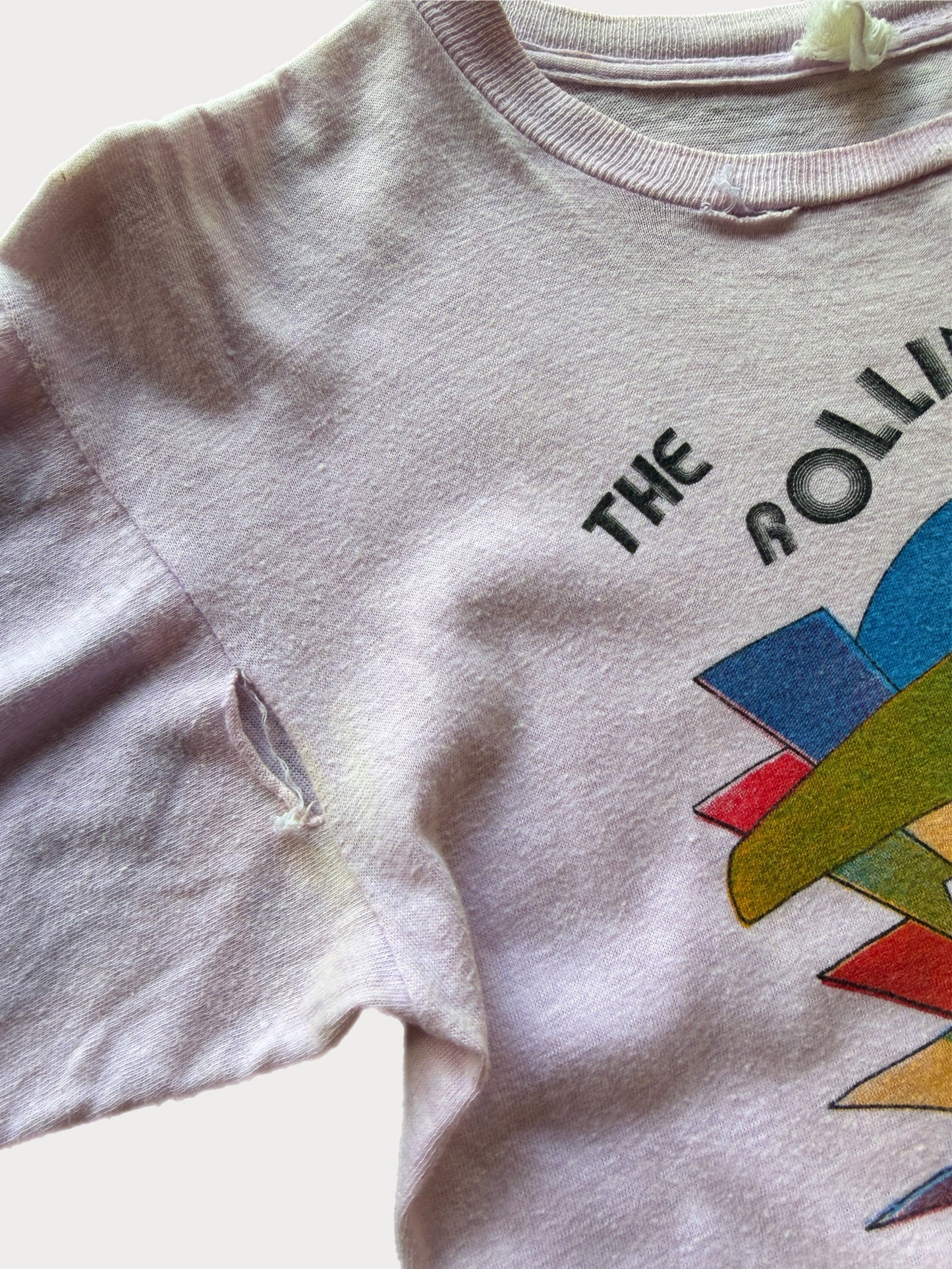 1975 The Rolling Stones Tour tee