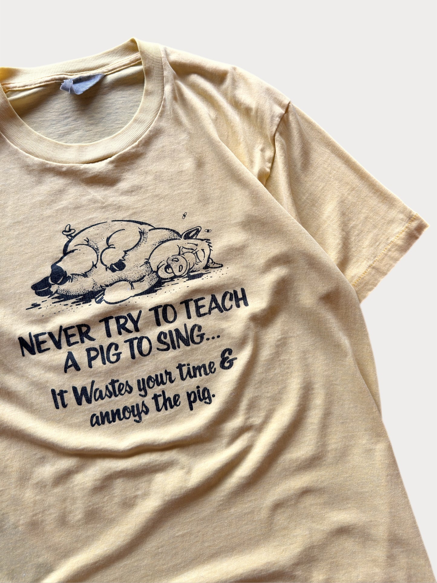 1990s Singing Pig tee