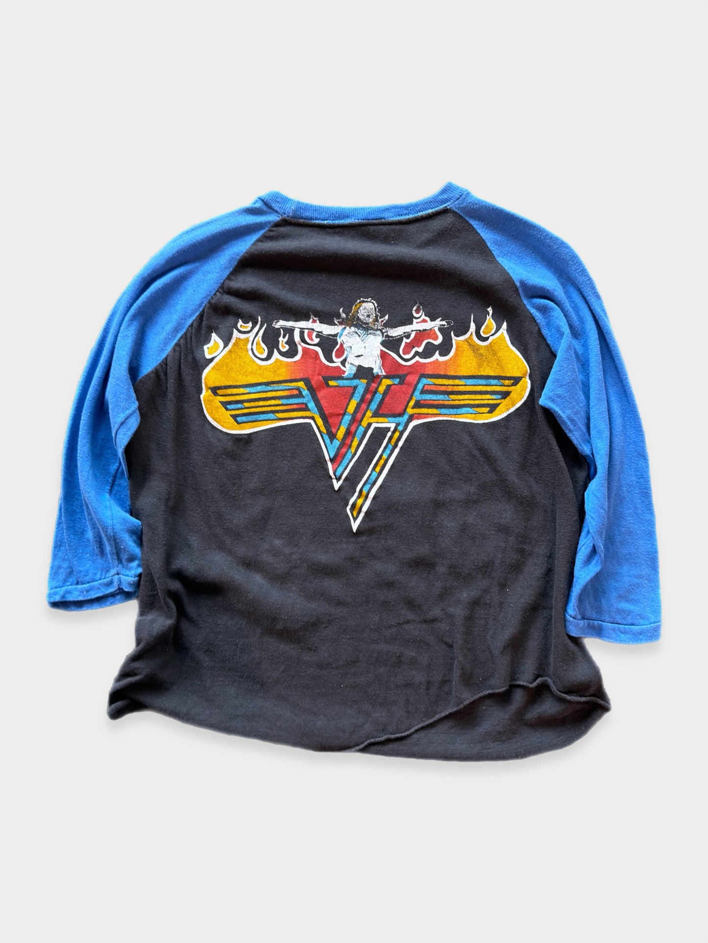1980s Van Halen Parking Lot Raglan tee