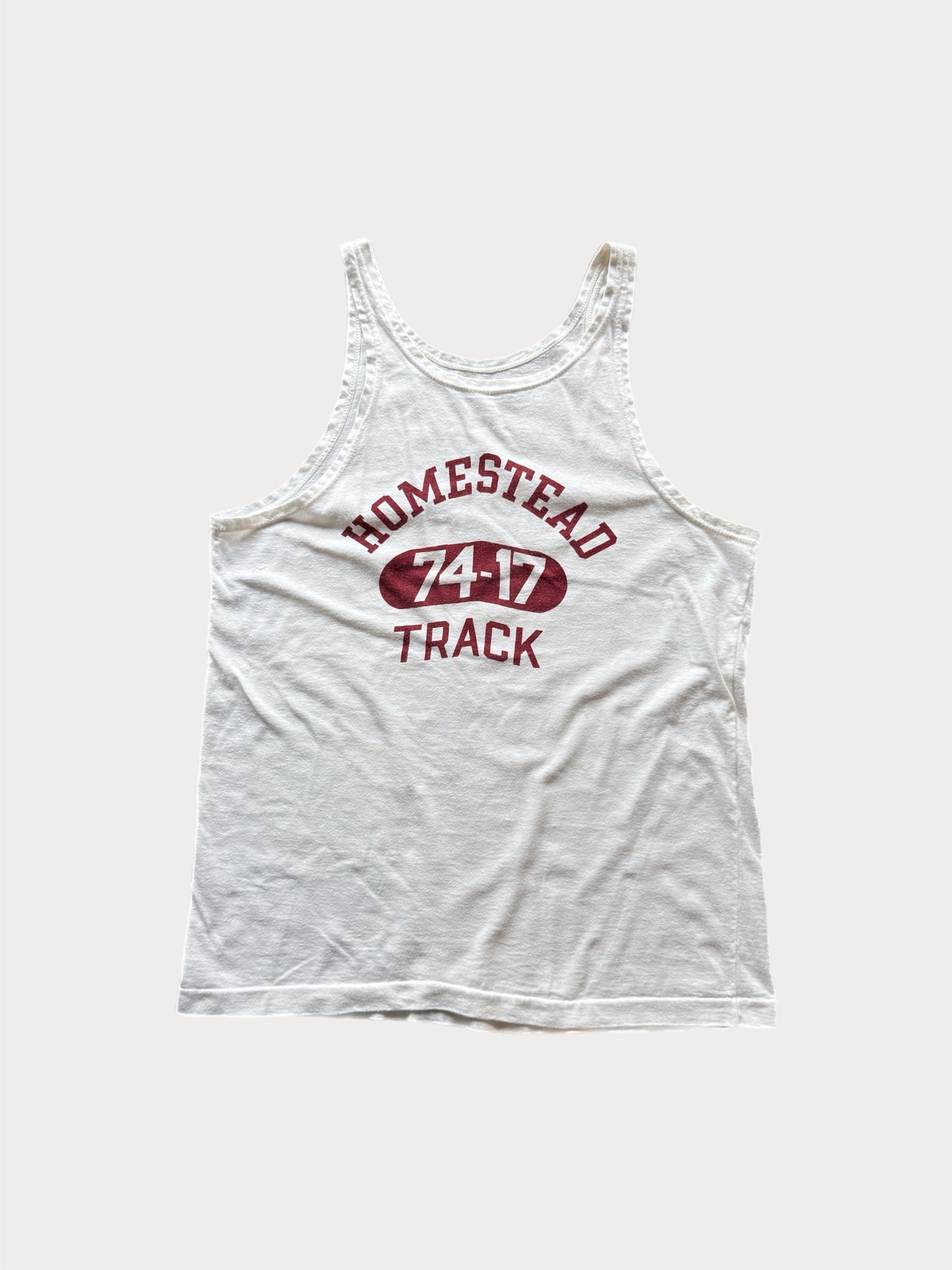 1970s Champion Homestead Track tank
