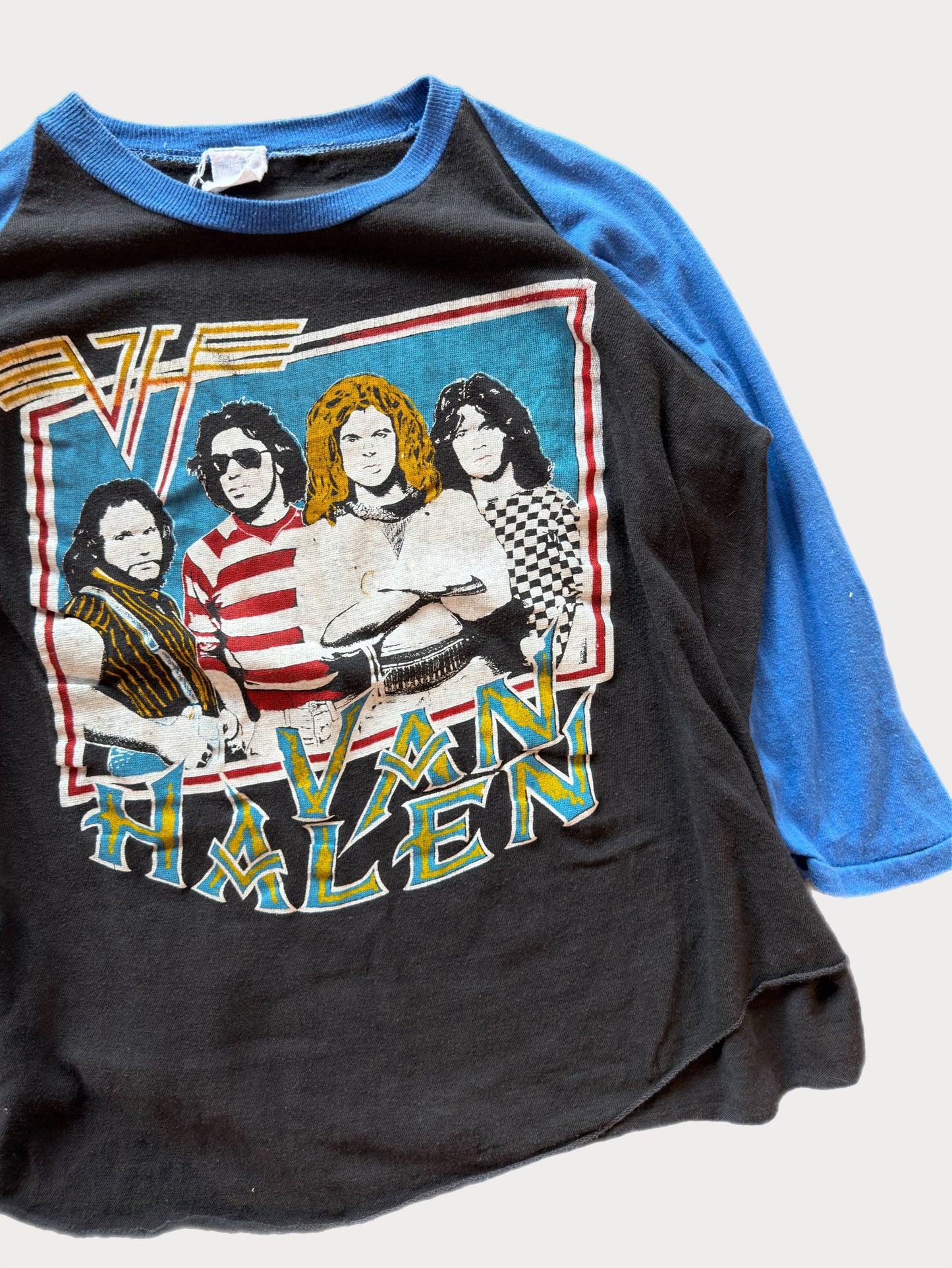 1980s Van Halen Parking Lot Raglan tee