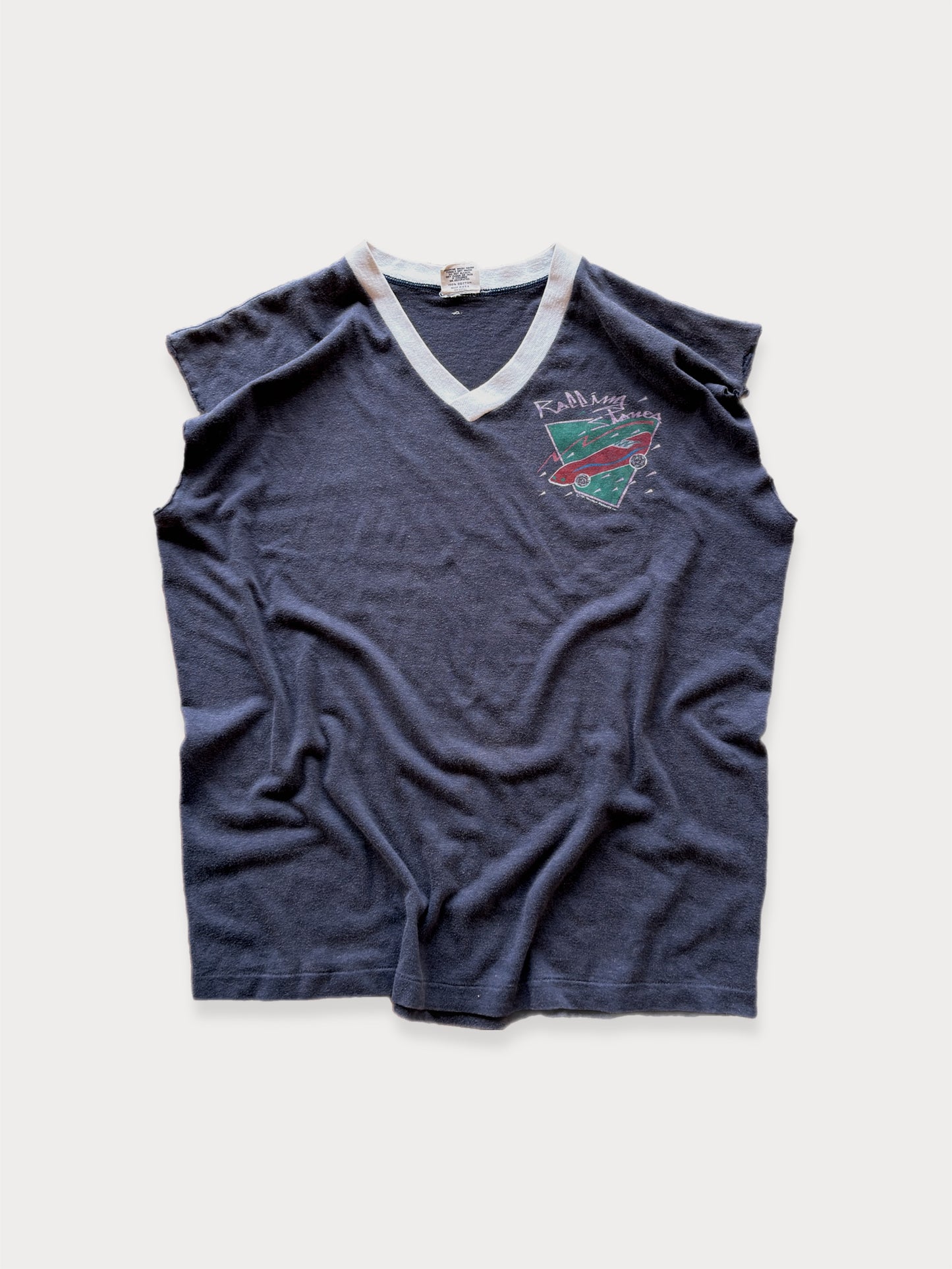1981 The Rolling Stones Tour Cut Off tee