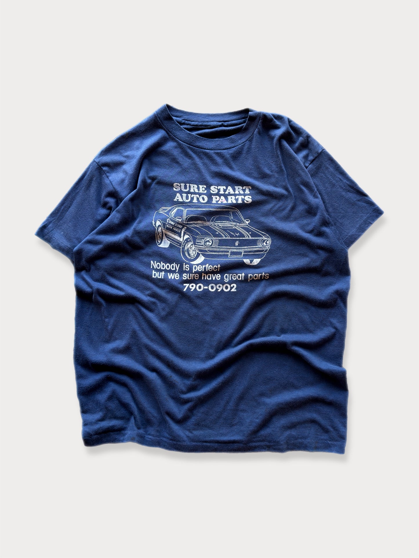 1980s Sure Auto Parts Mechanic tee