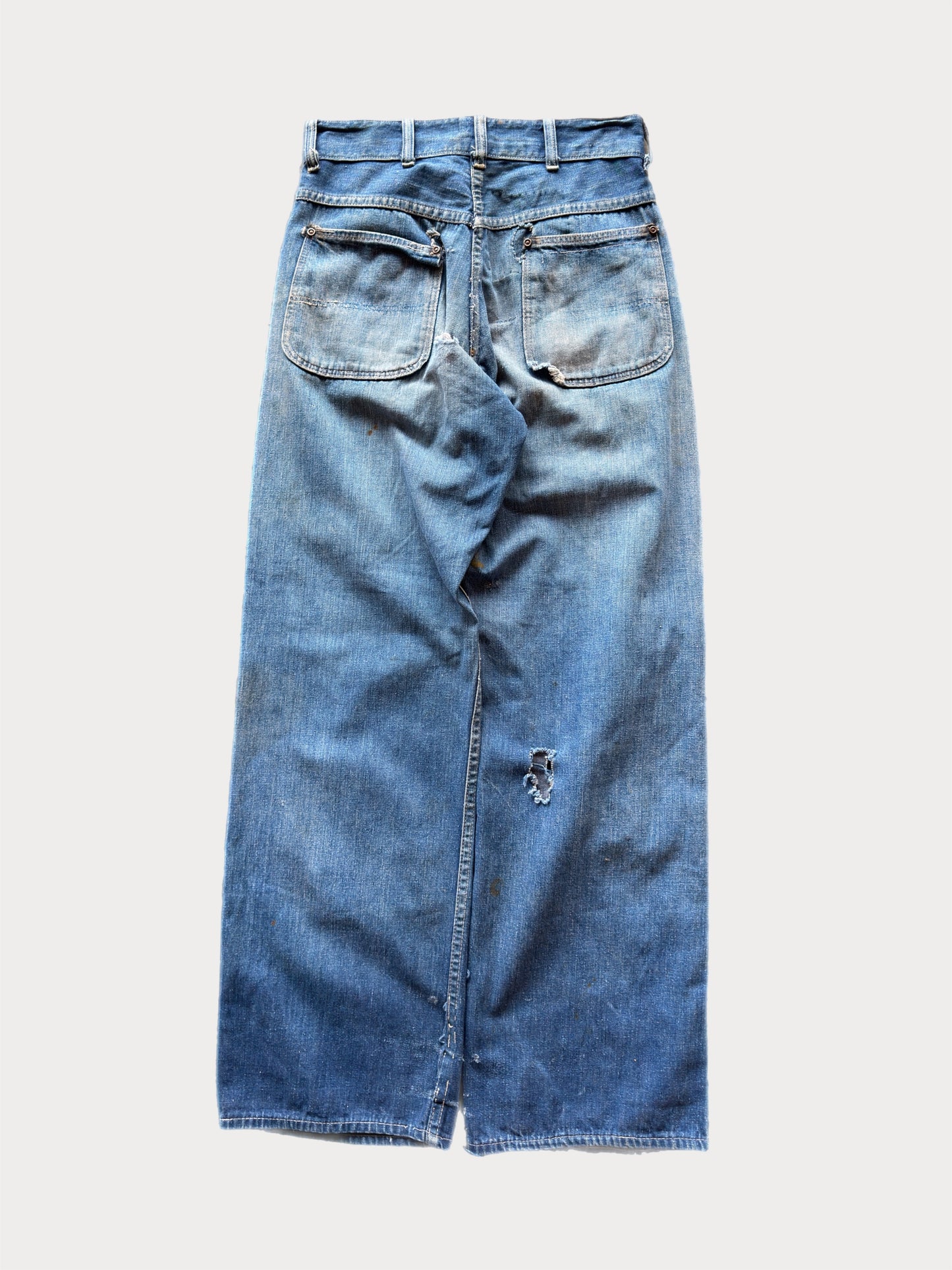 1950s Big Mac Repaired Carpenter Jeans