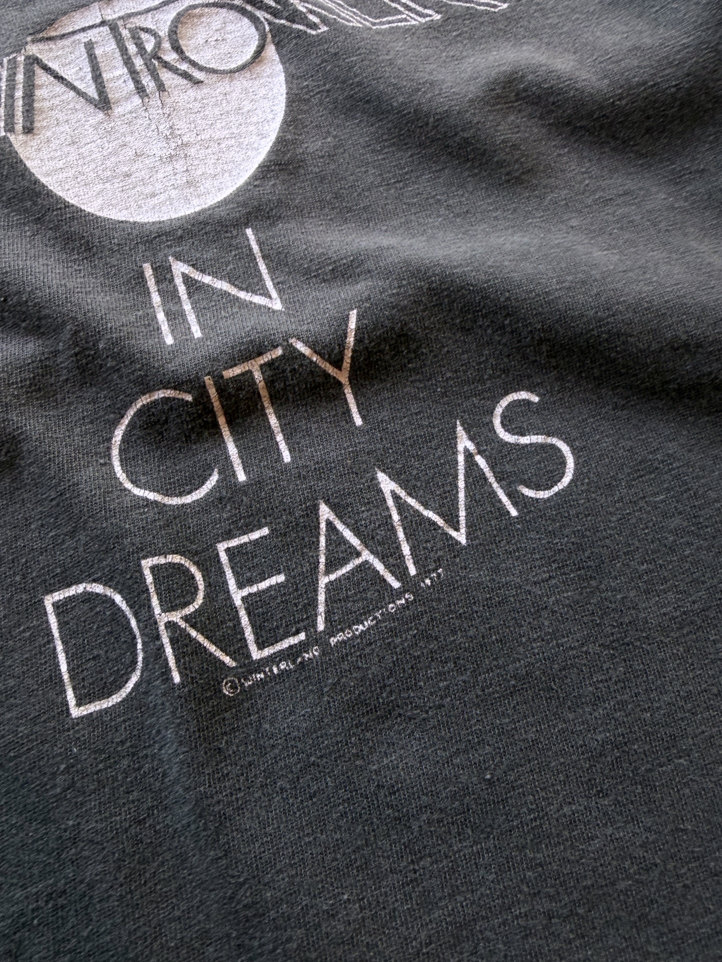 1977 Robin Trower In City Dreams tee