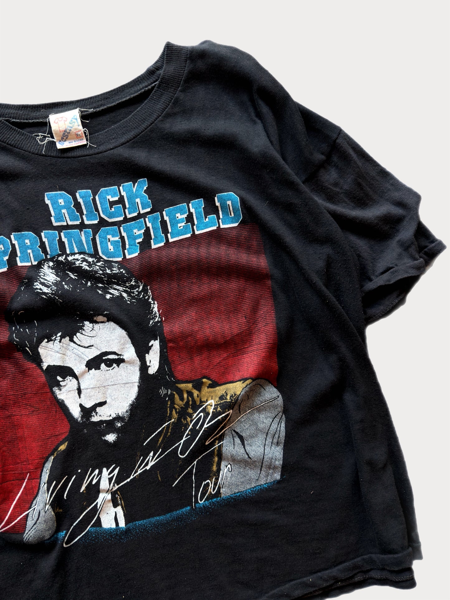 1980s Rick Springfield Parking Lot tee