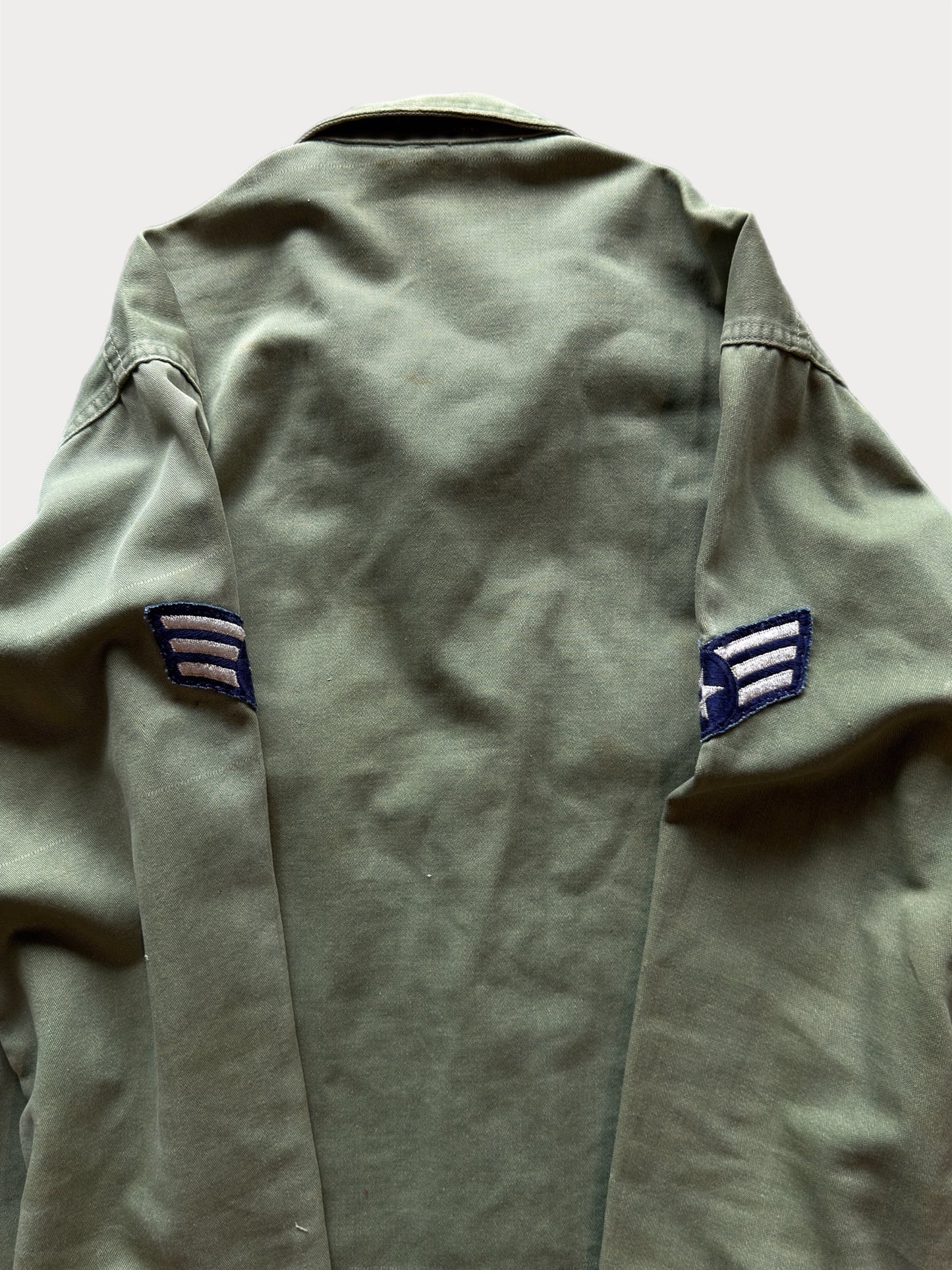 1960s “6th Bomb Group” OG 107 Vietnam Era Shirt