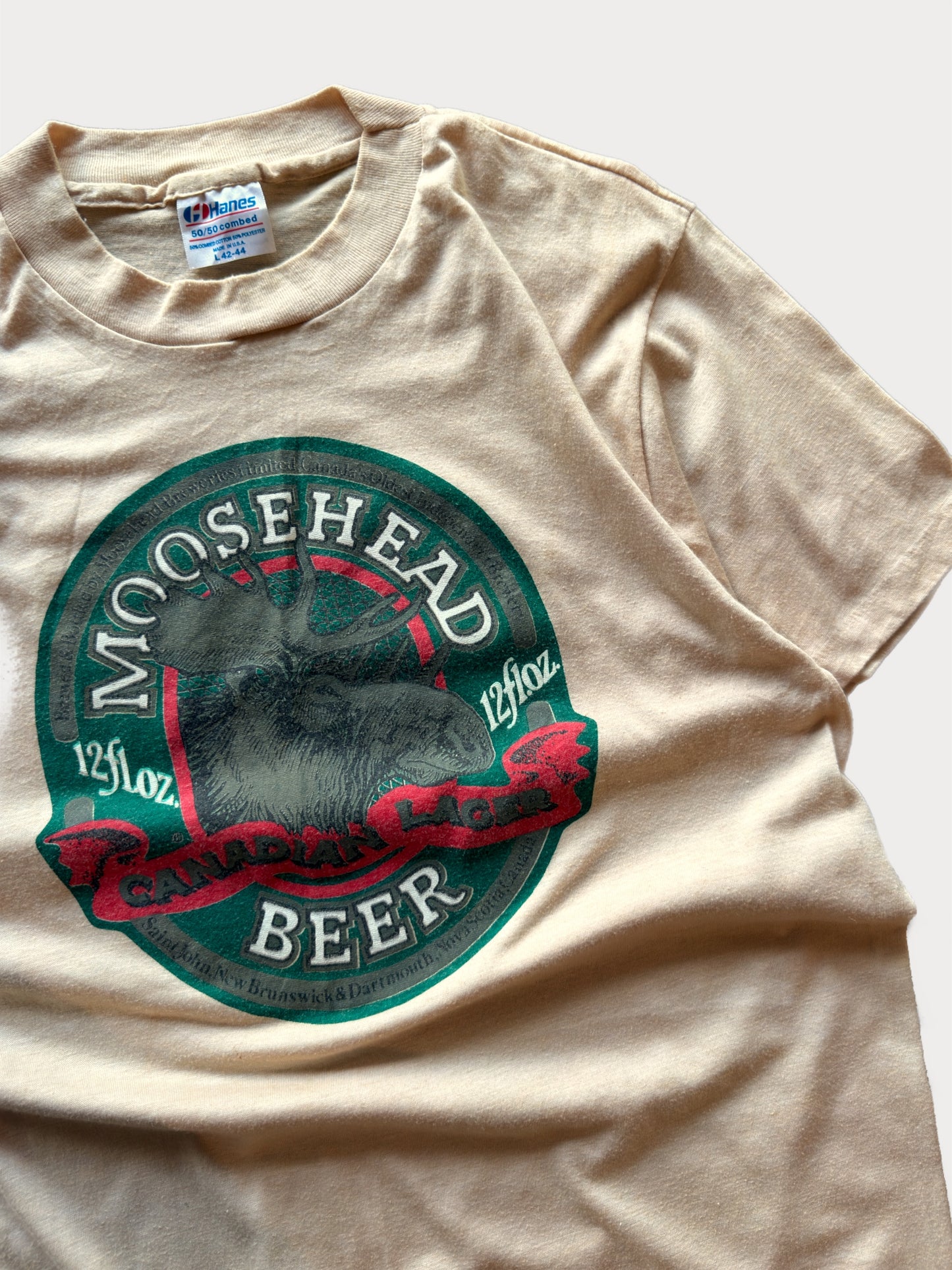 1980s Moosehead Beer tee