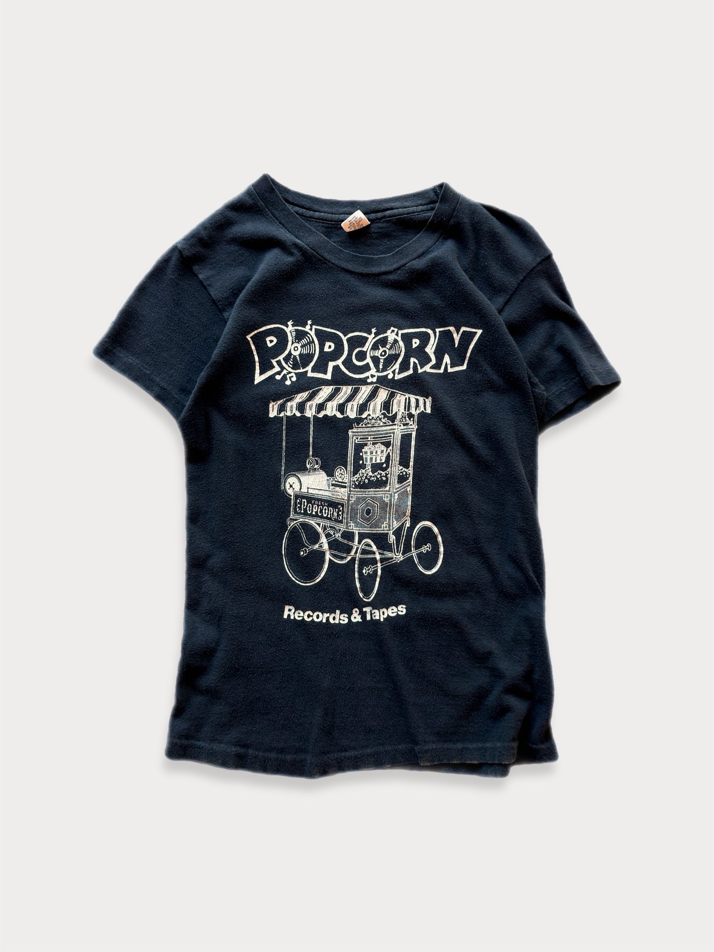 1970s Popcorn Records & Tapes tee