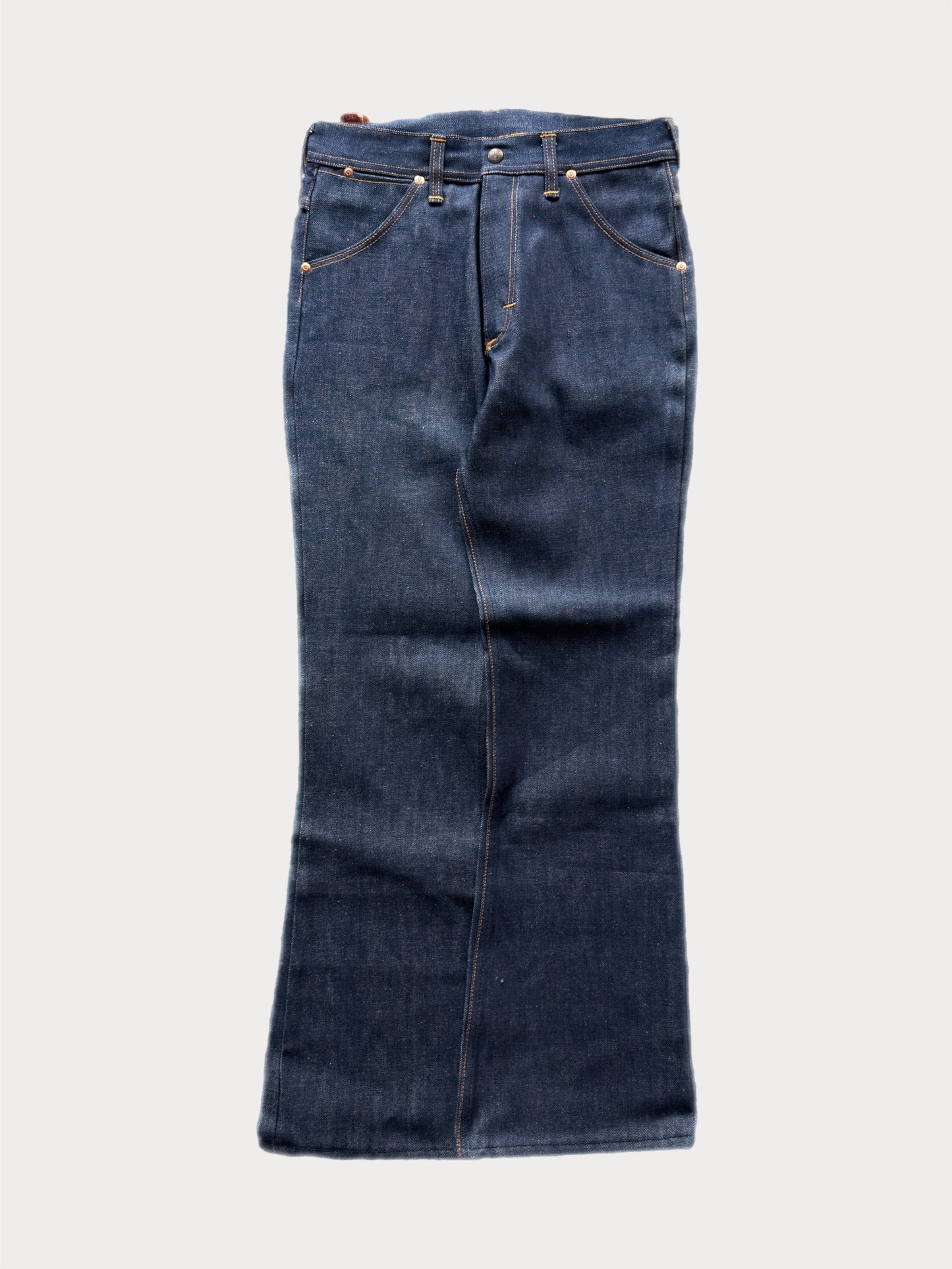 1970s Tuf-Nut Deadstock Dark Indigo jeans
