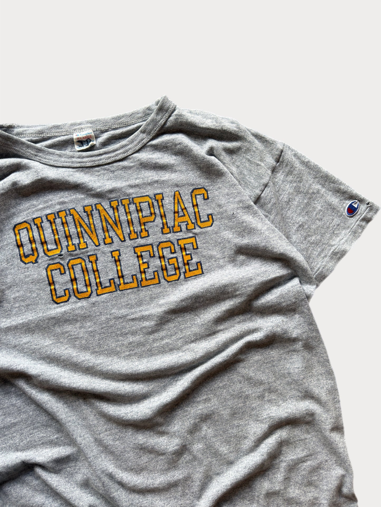 1980s Champion Quinnipiac College tee