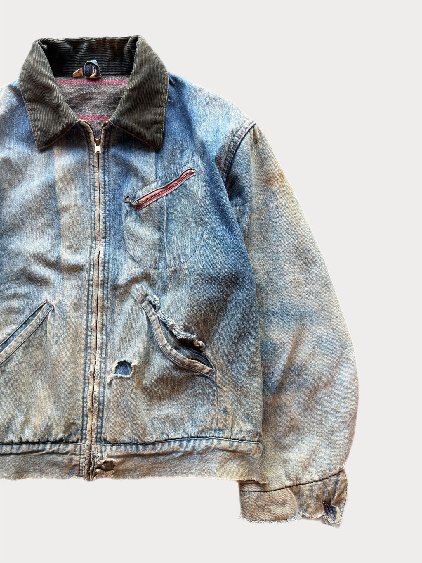 1950’s Hercules Blanket Lined Denim Work Jacket