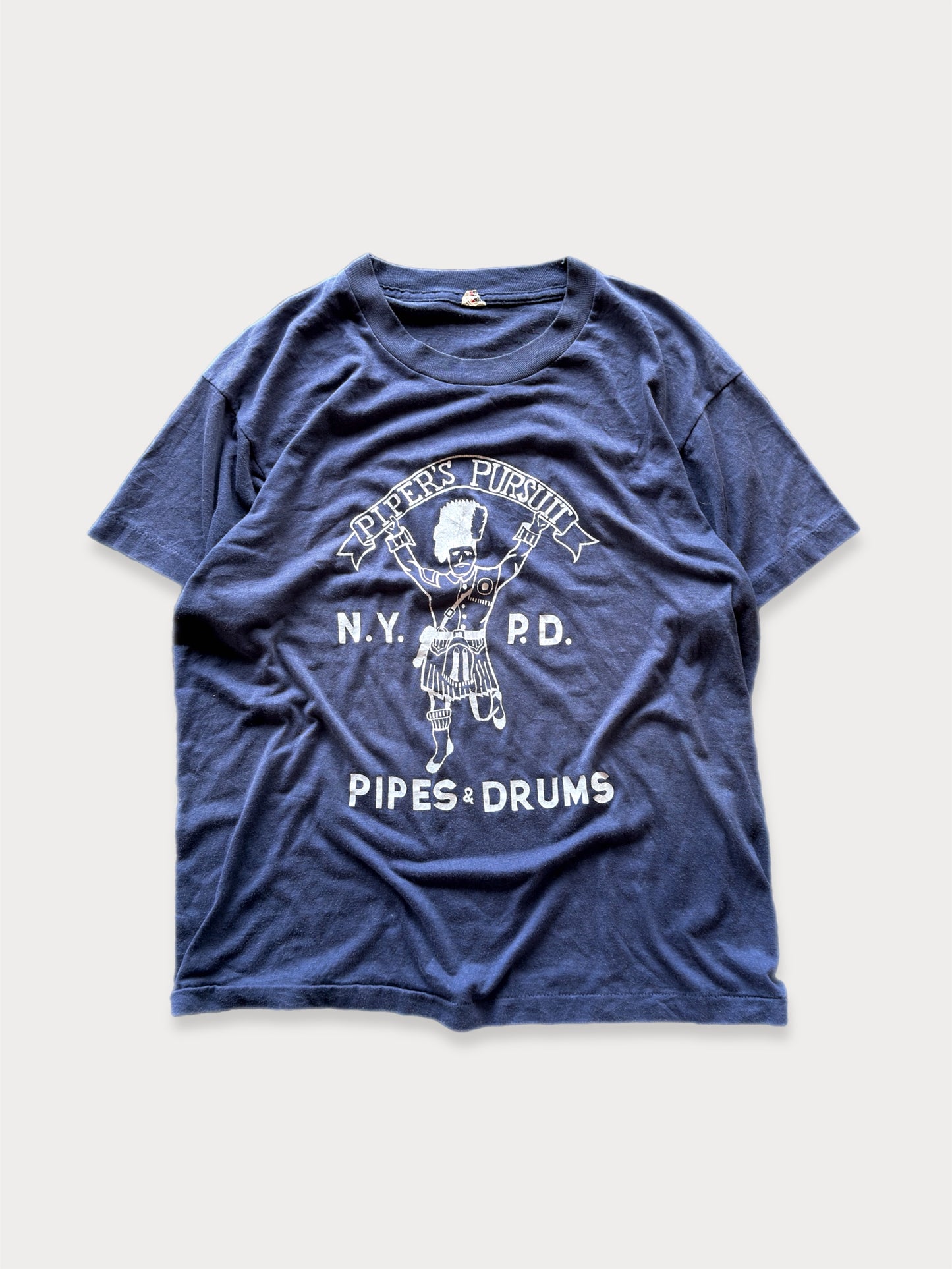 1980s N.Y.P.D Pipes & Drums tee