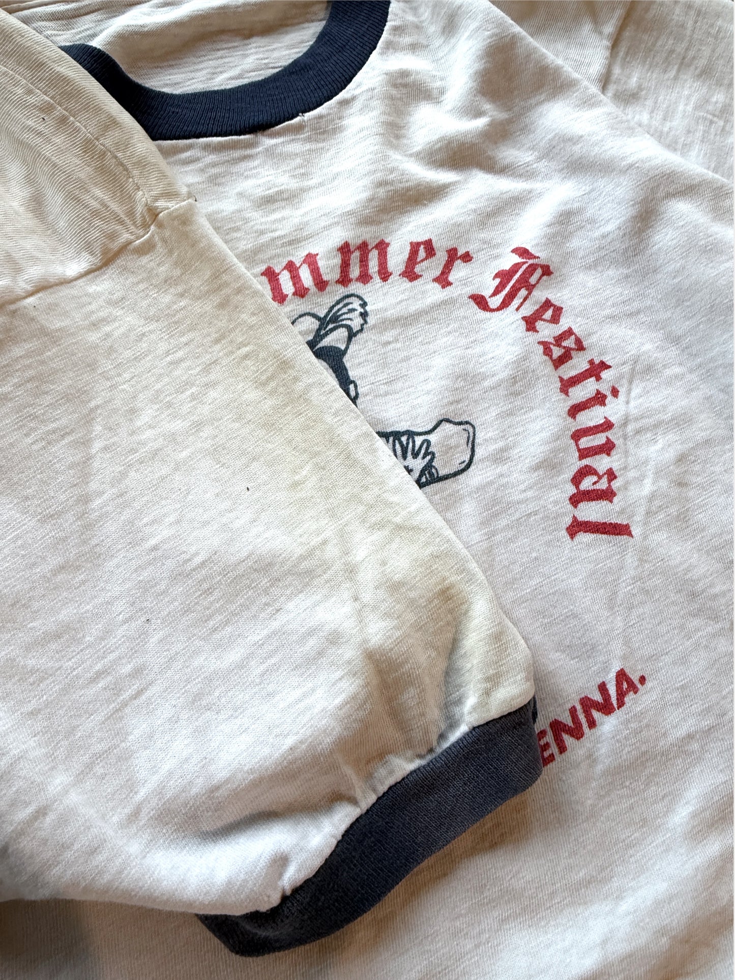 1970s Bavarian Summer Festival Ringer tee