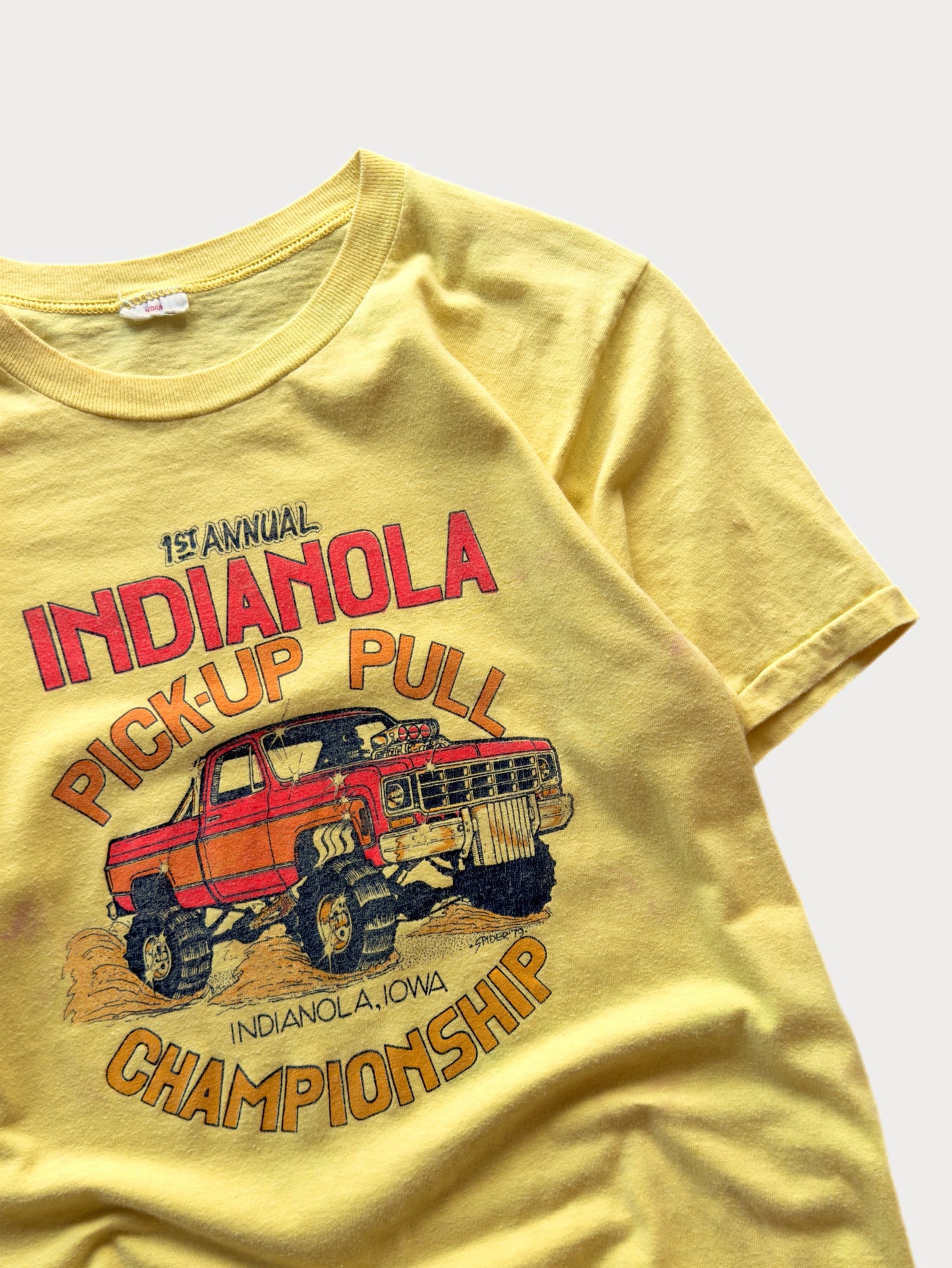 1979 Indianola Pick-Up Pull Championship tee