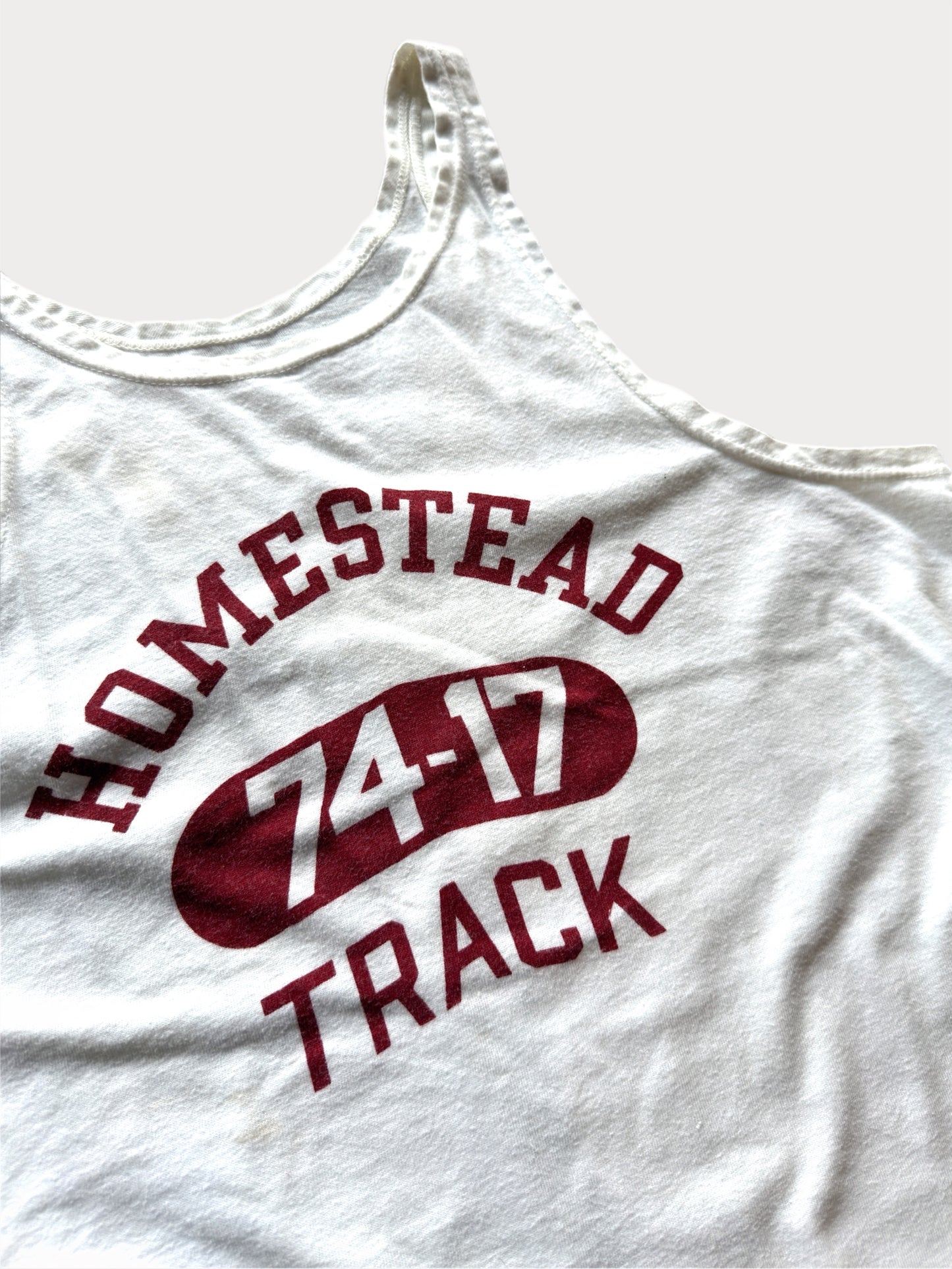 1970s Champion Homestead Track tank