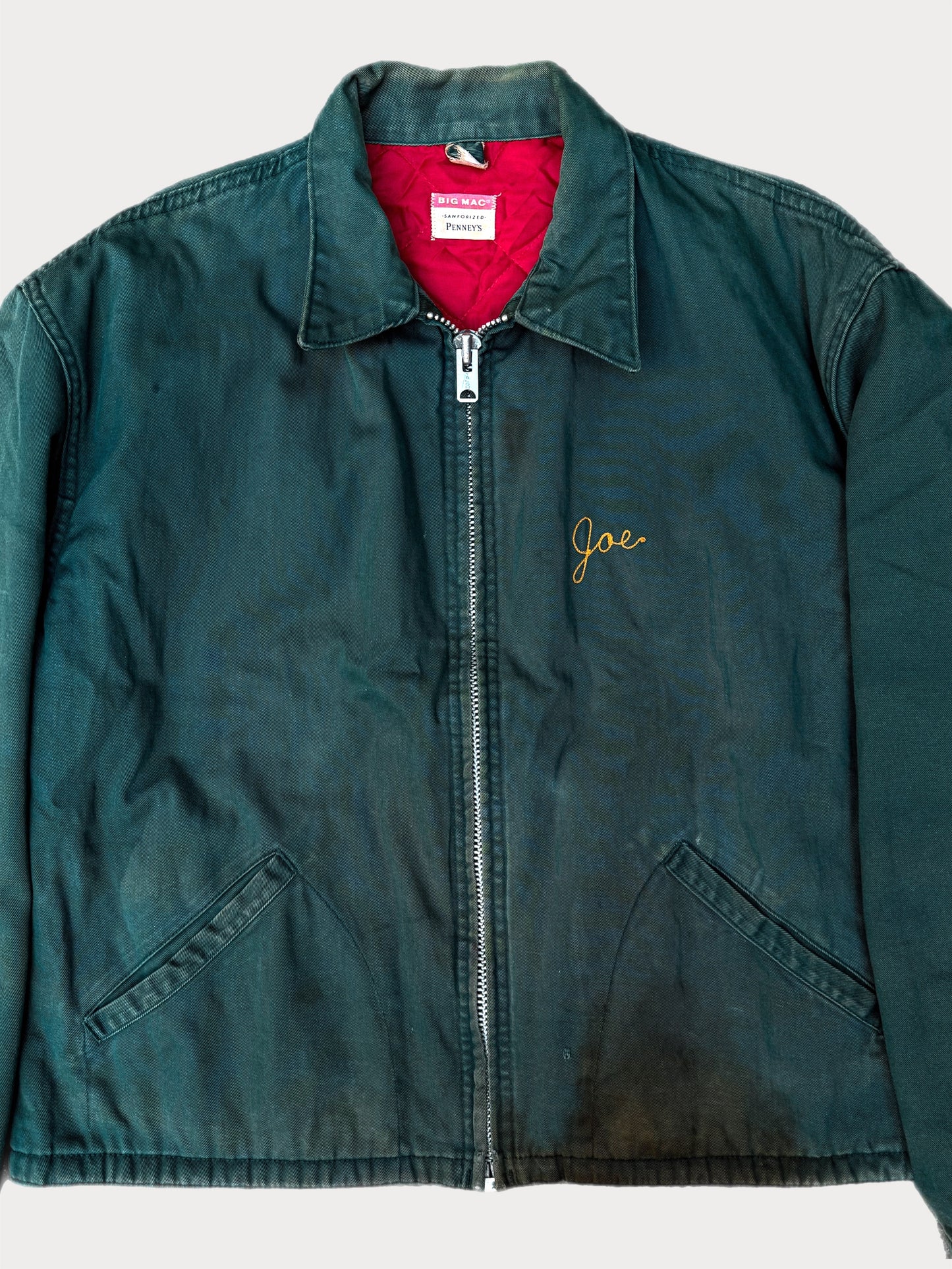 1950s/60s Penney’s Big Mac “Joe” Pasco Plumbing work jacket