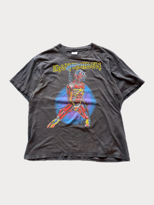 1987 Iron Maiden Somewhere in Time Tour tee