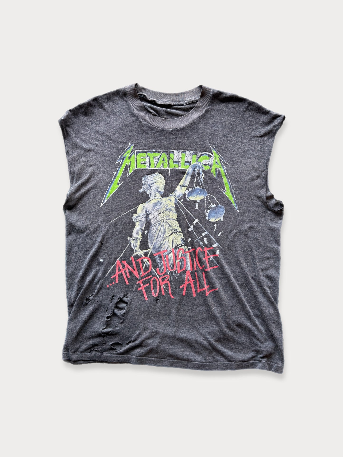 1988 Metallica And Justice For All Tour tee