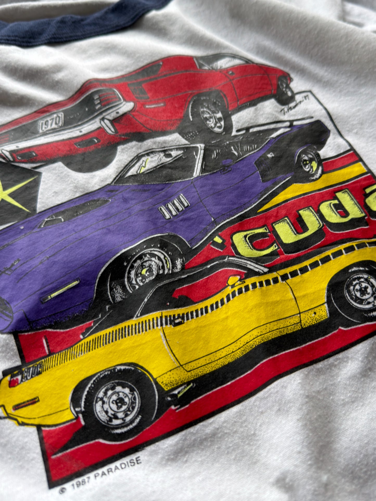 1987 Paradise “Cuda” Ringer tee