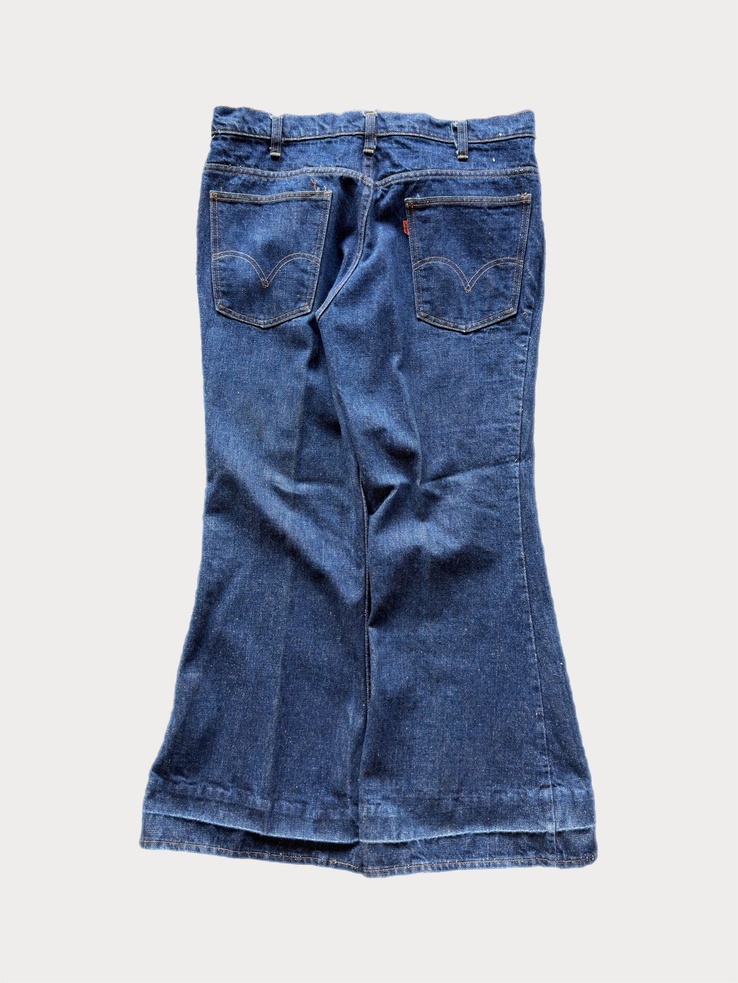 1970s Levi’s 684 Dark Wash Bell Bottom Jeans