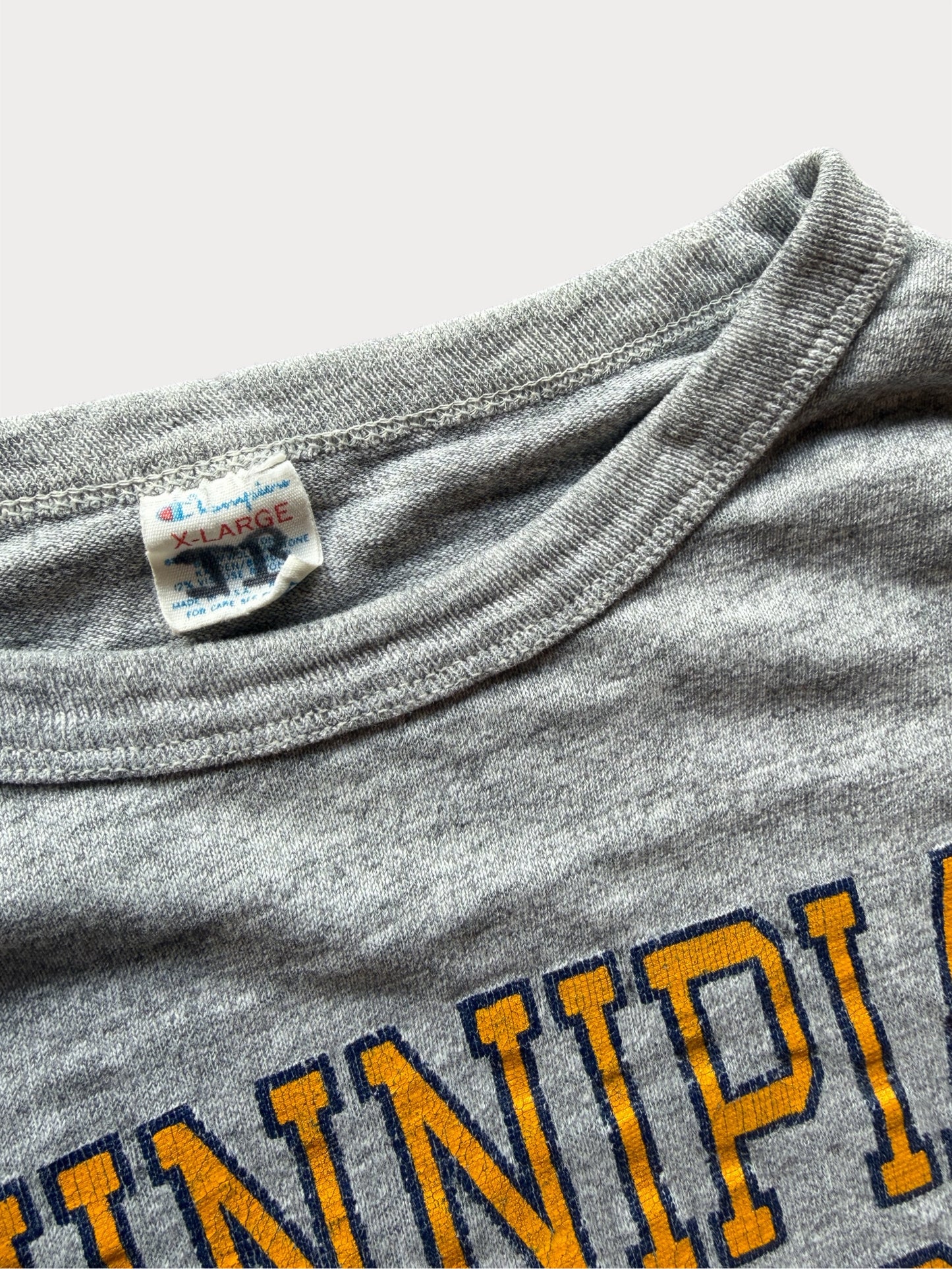 1980s Champion Quinnipiac College tee