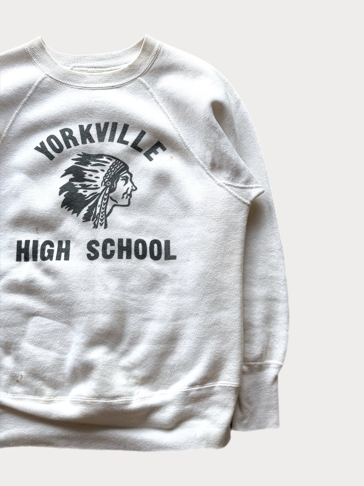 1950s/60s Yorkville High School sweatshirt