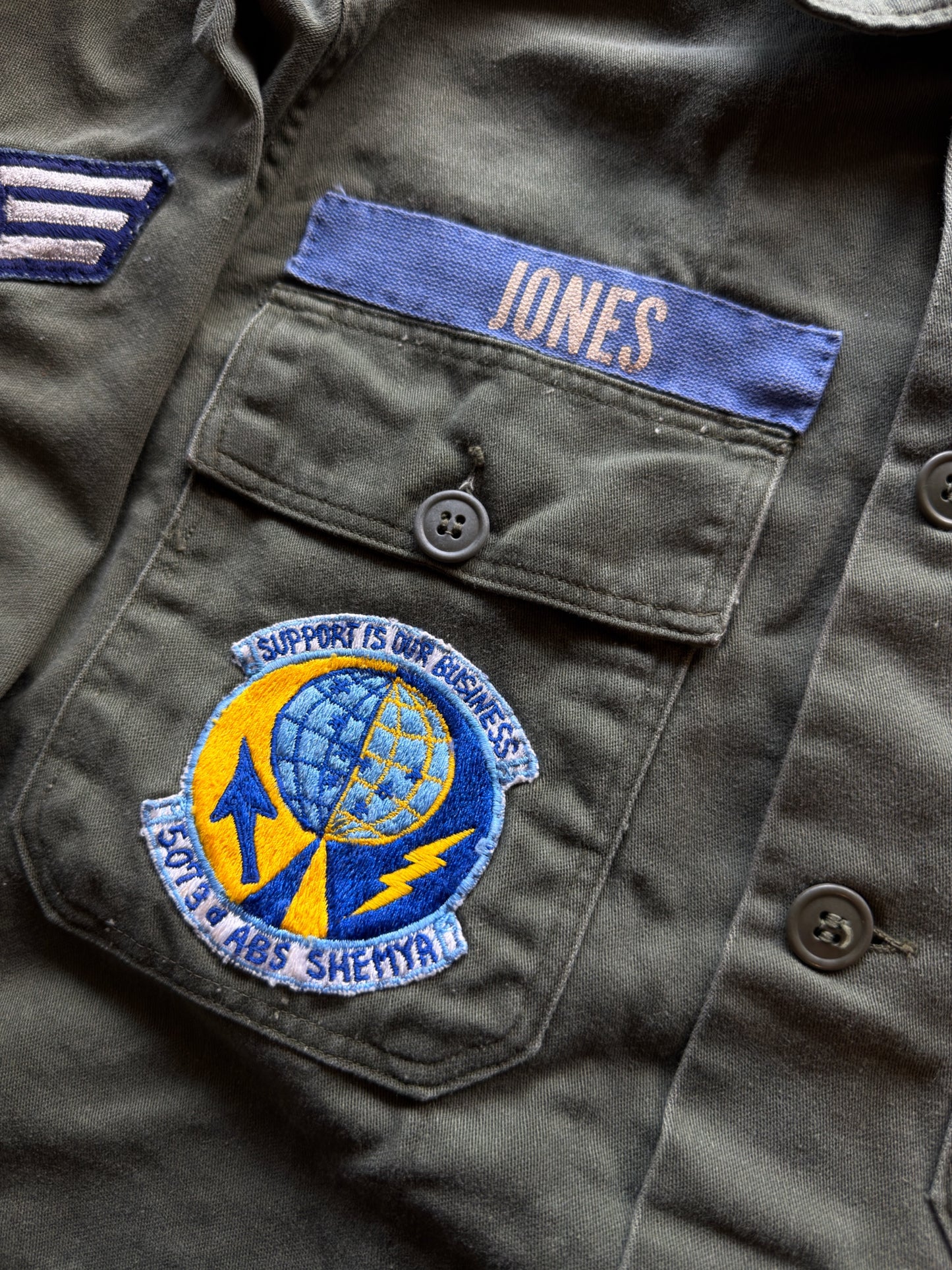 Vietnam Era U.S. Air Force OG-107 “Jones” Utility Shirt