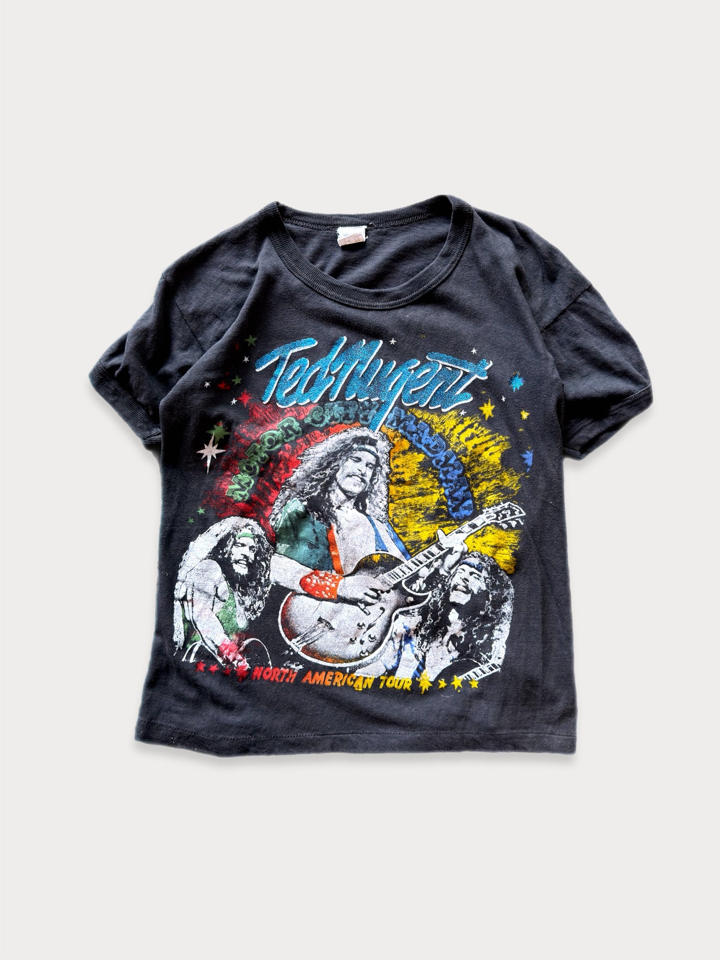 1980s Ted Nugent Weekend Warrior Parking Lot tee