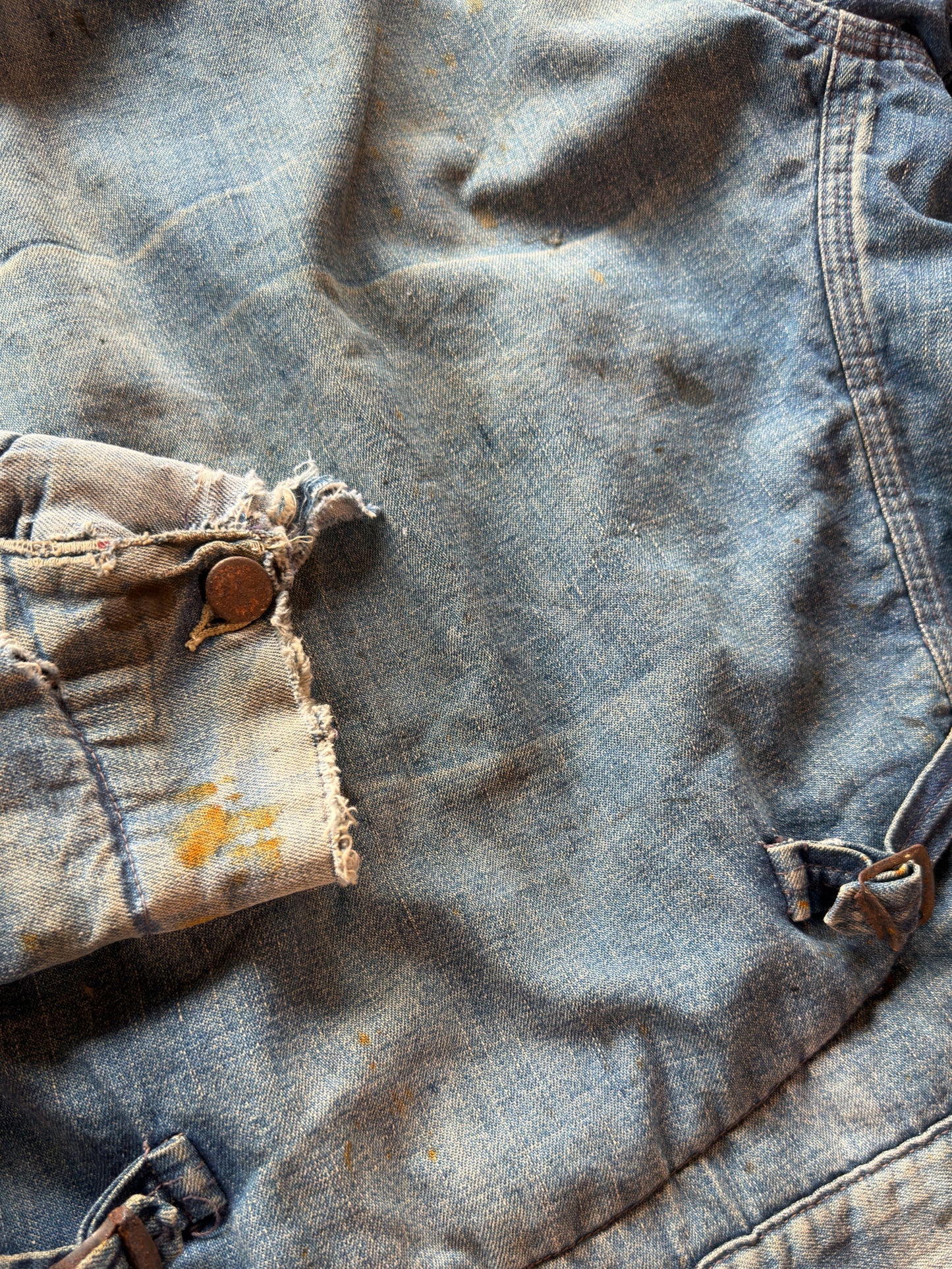 1950s Denim Two Pocket Jacket