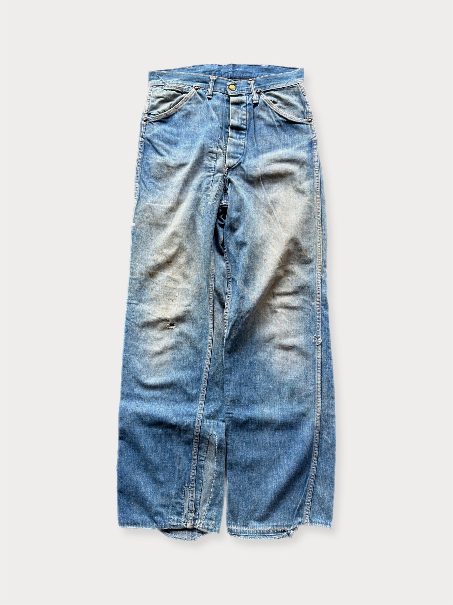 1940s/50s Test Donut Button Carpenter Jeans