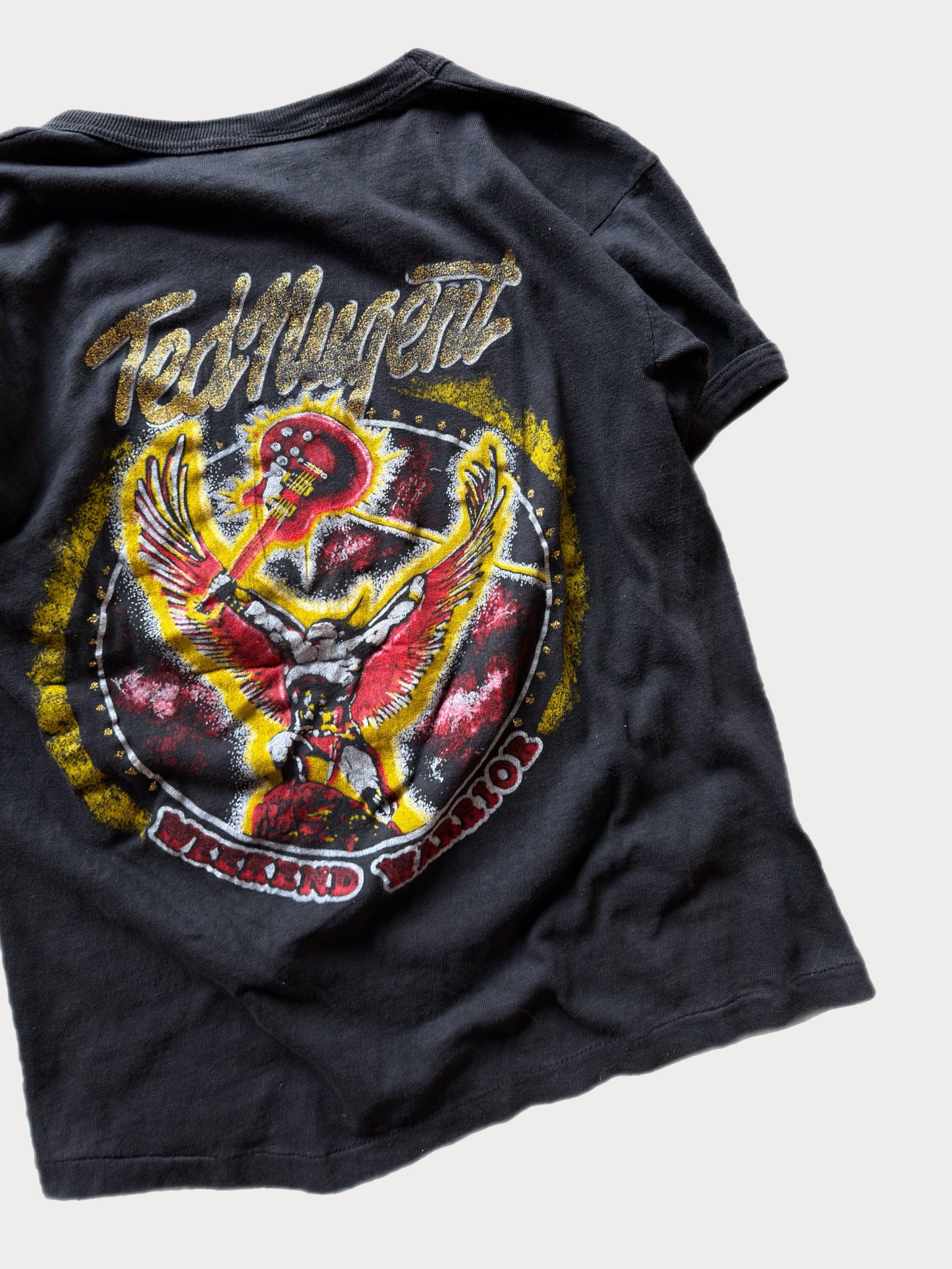 1980s Ted Nugent Weekend Warrior Parking Lot tee