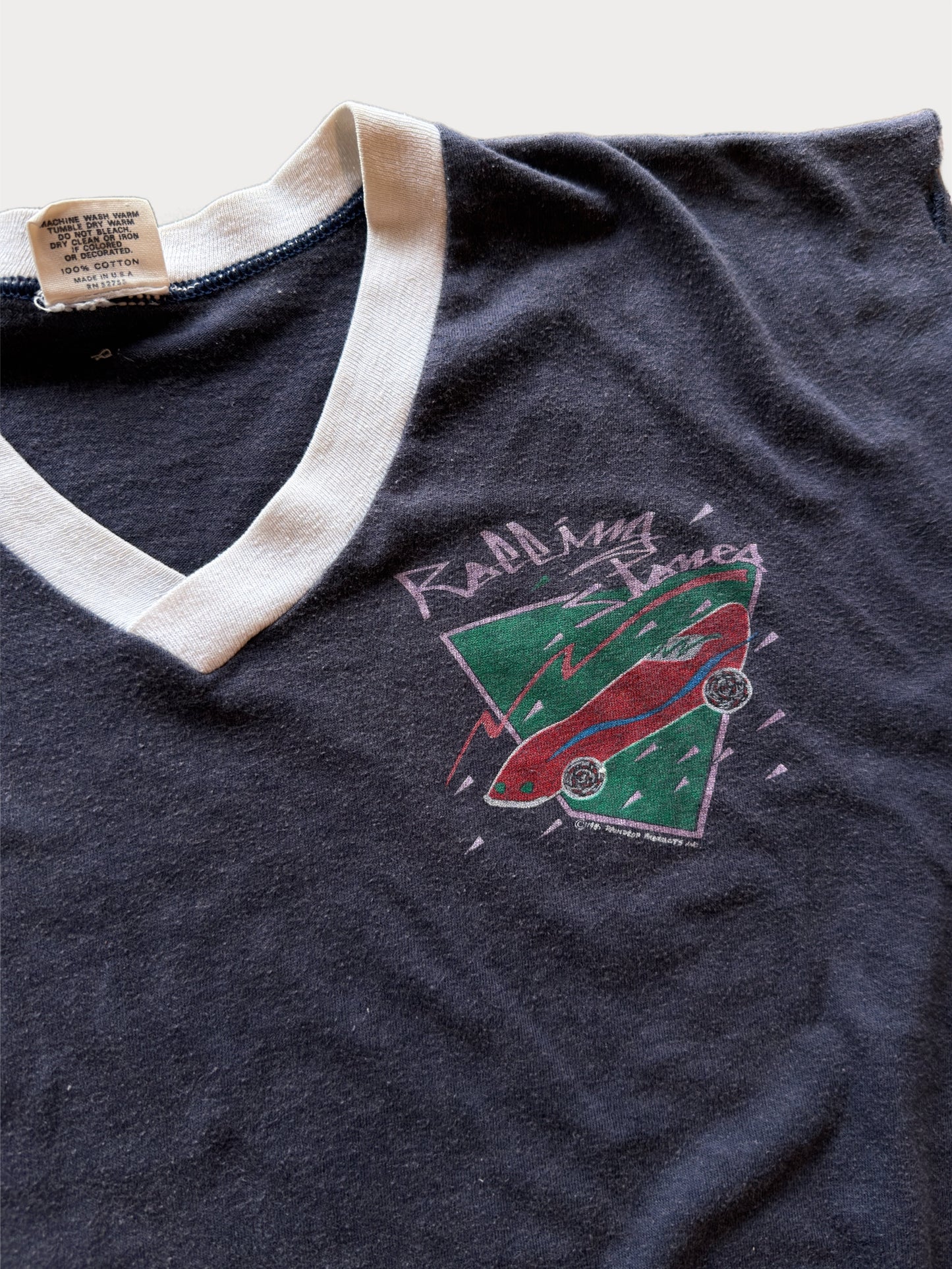 1981 The Rolling Stones Tour Cut Off tee