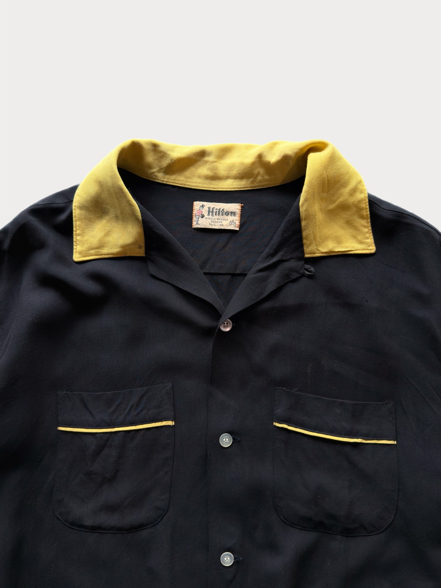 1950s Hilton “Novarese Bros” Loop Collar shirt