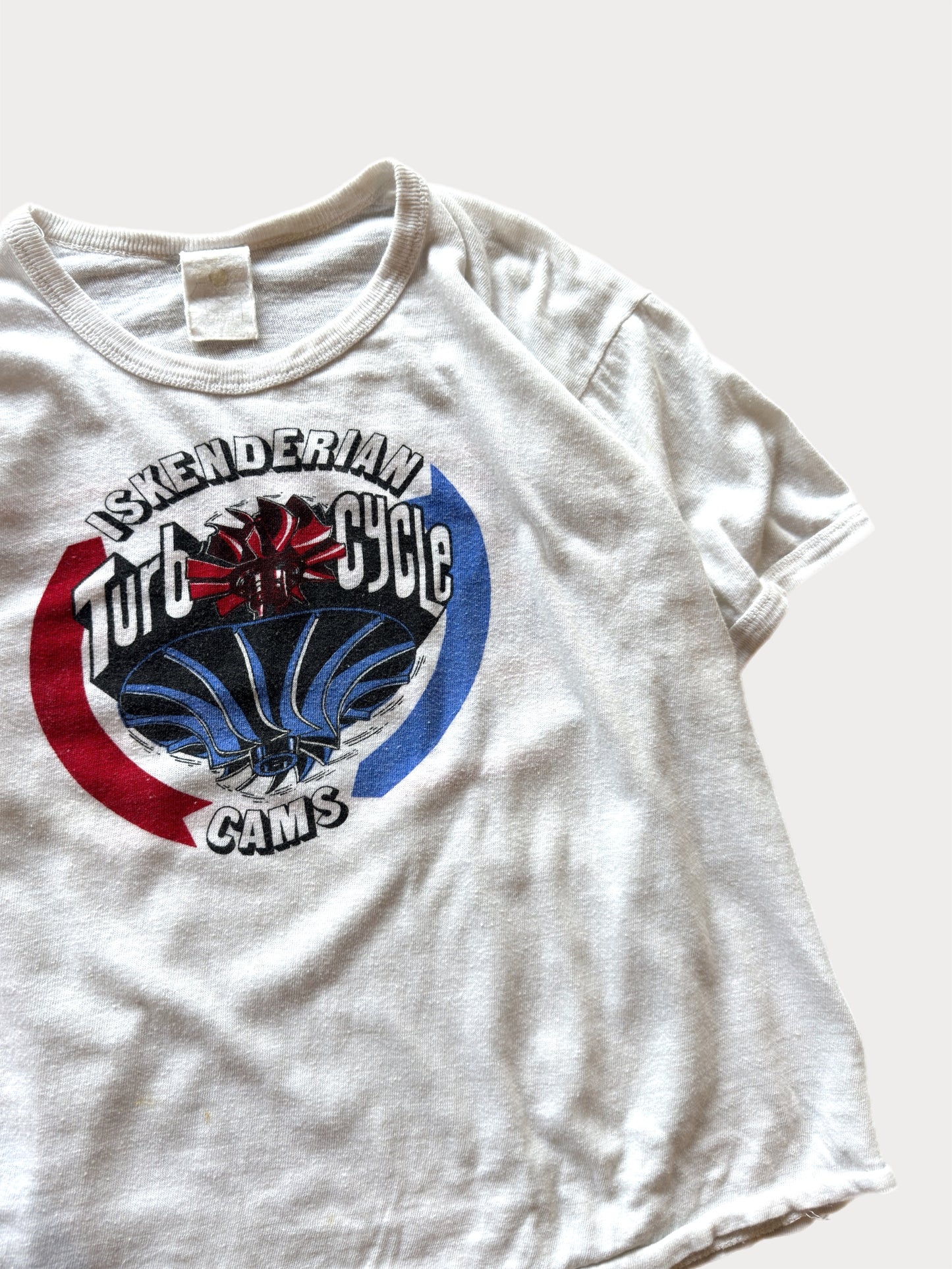 1970s Iskenderian Turbo Cycle Cams Ringer tee