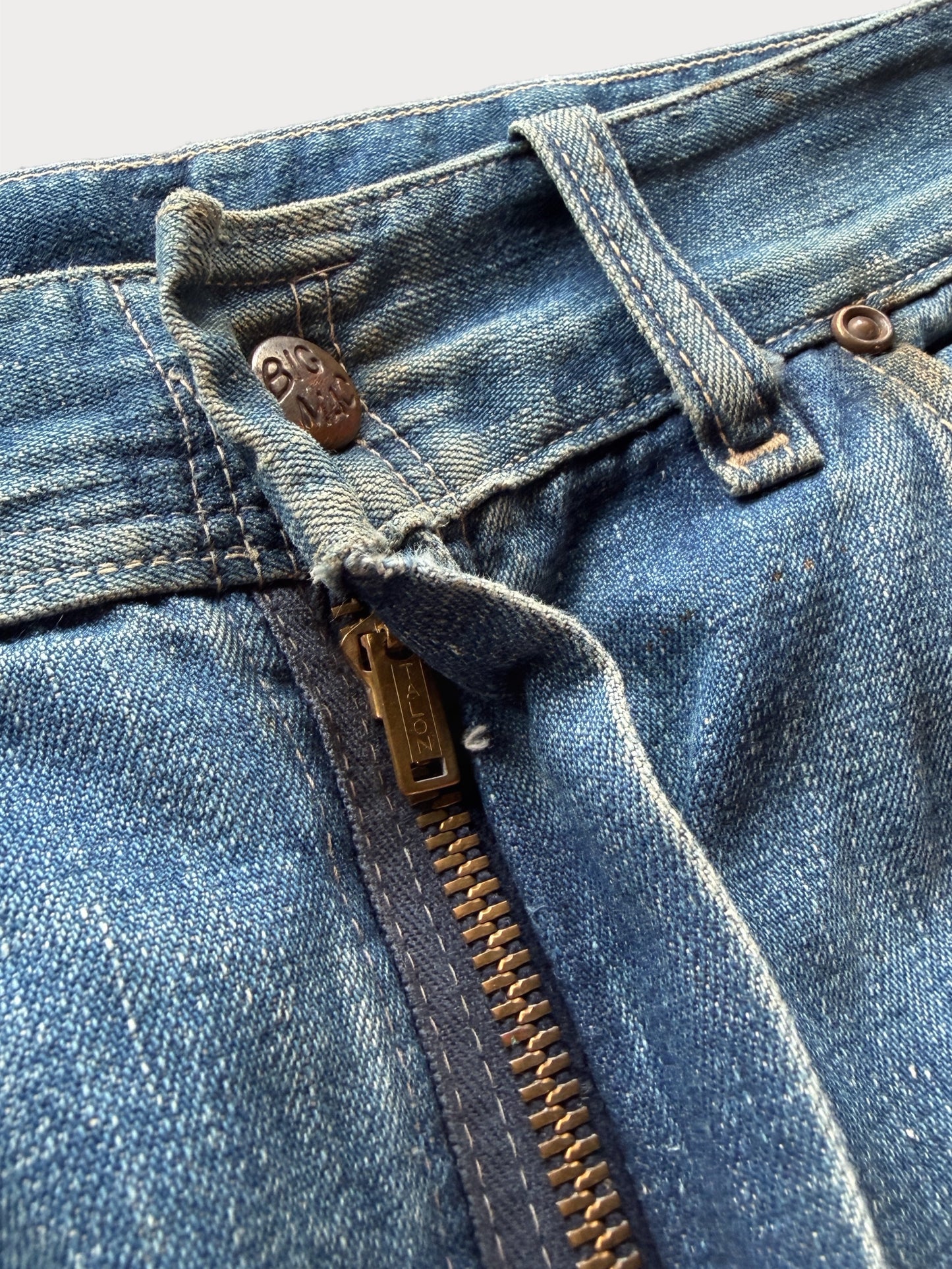 1950s Big Mac Repaired Carpenter Jeans