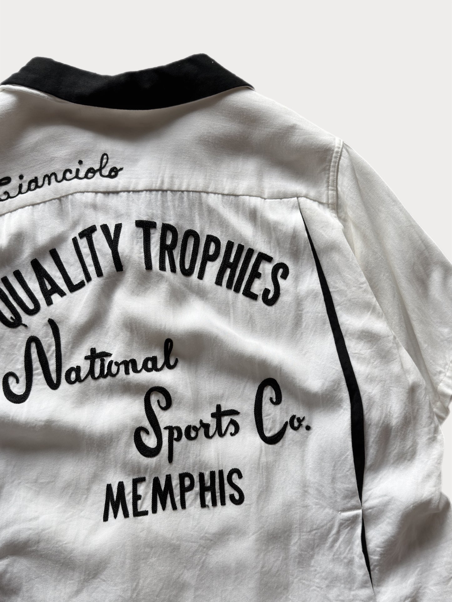 1950s King Louie “Memphis Trophy Shop” Bowling Shirt