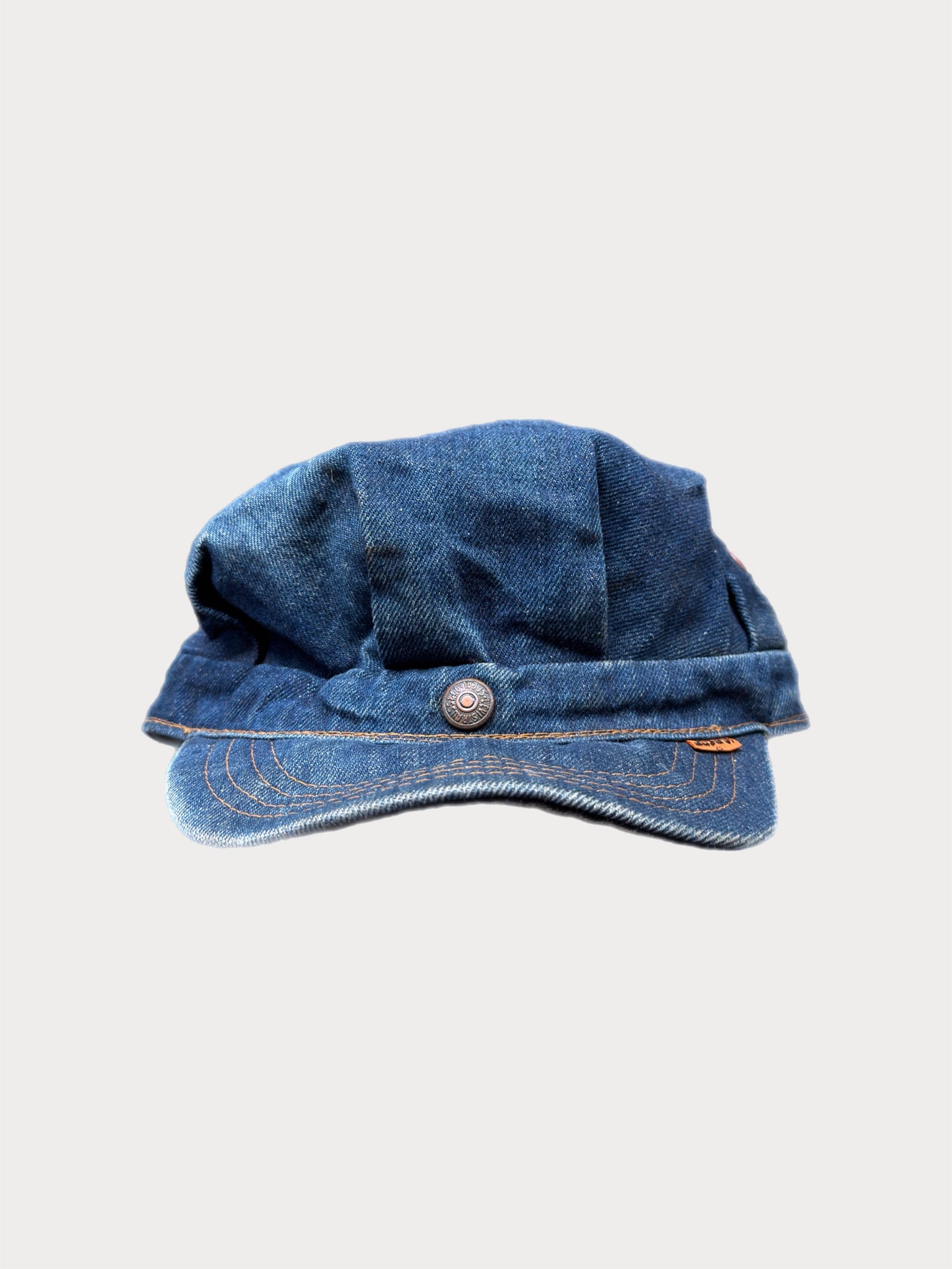 Vintage 1970s Levi’s Orange Tab Denim Engineers Cap