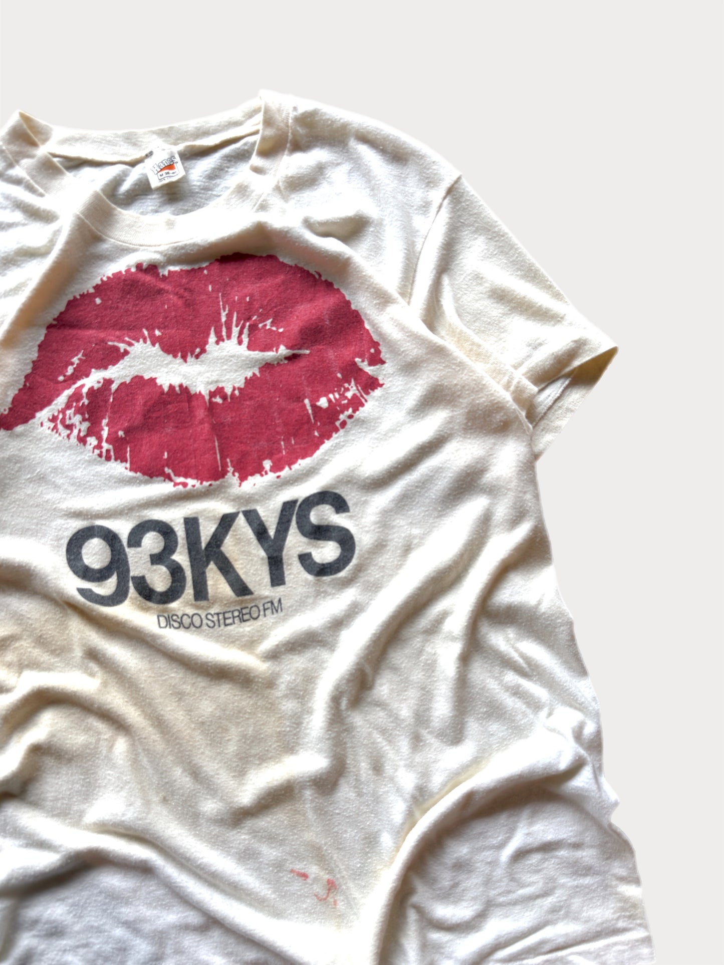 1970s 93KYS Disco Stereo FM tee