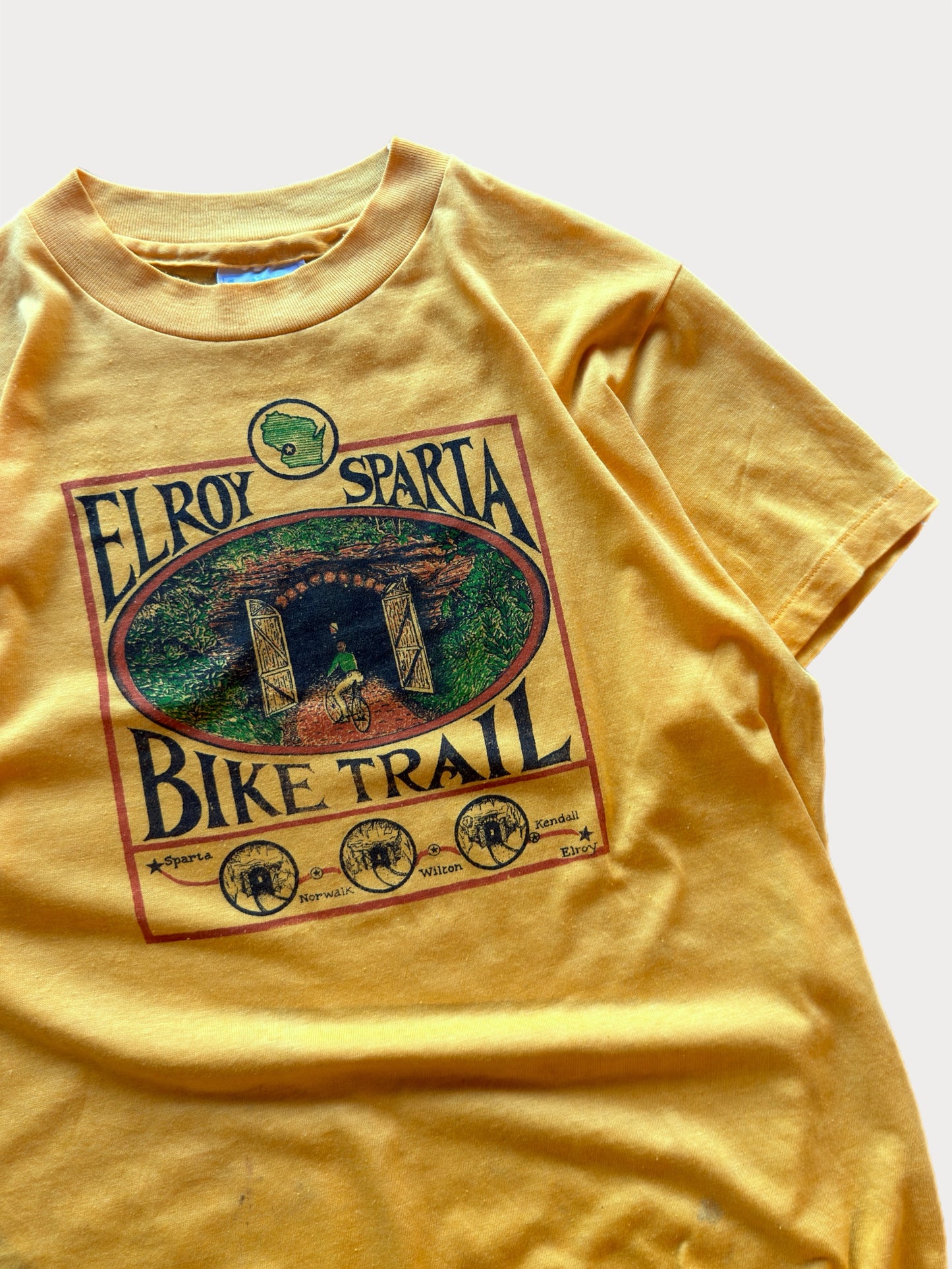 1980s/90s Elroy Sparta Bike Trail tee
