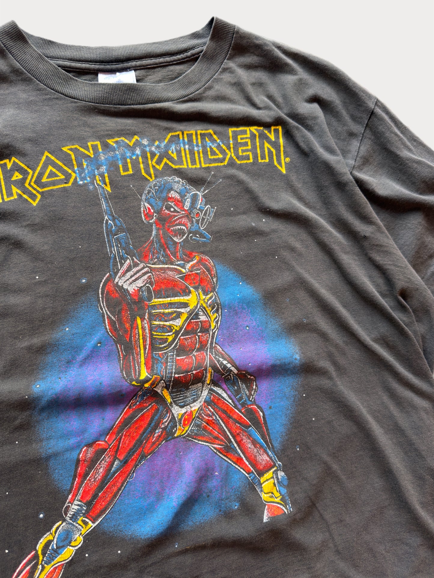 1987 Iron Maiden Somewhere in Time Tour tee