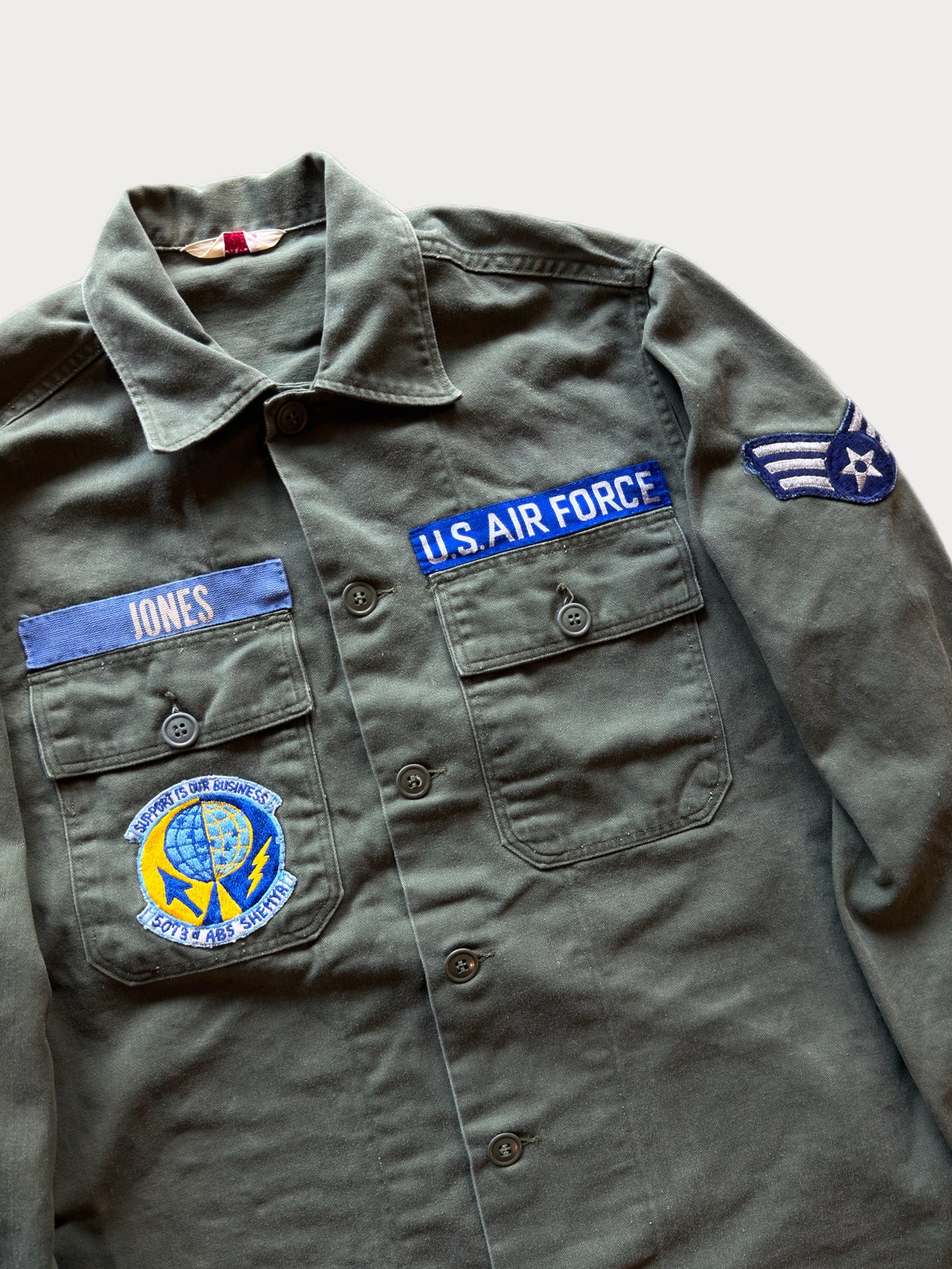 Vietnam Era U.S. Air Force OG-107 “Jones” Utility Shirt