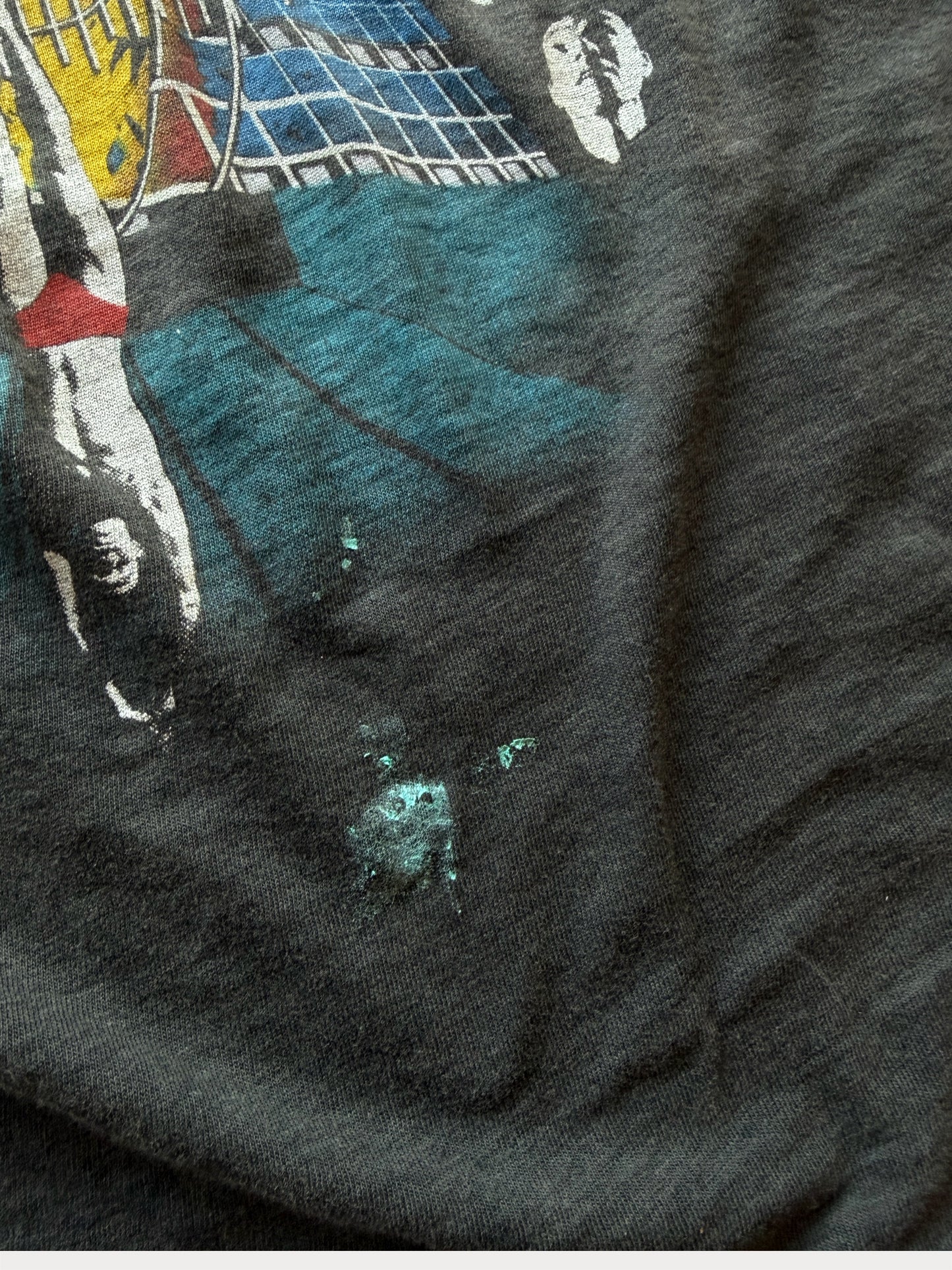 1980s Def Leppard Rock Brigade Cut Off tee
