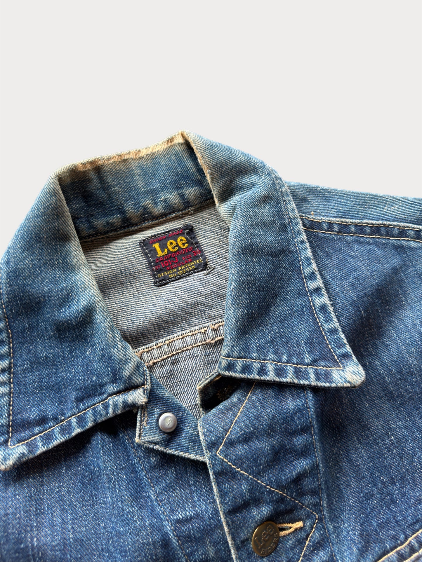 1950s/60s Lee 101-J Cut Off Denim Vest