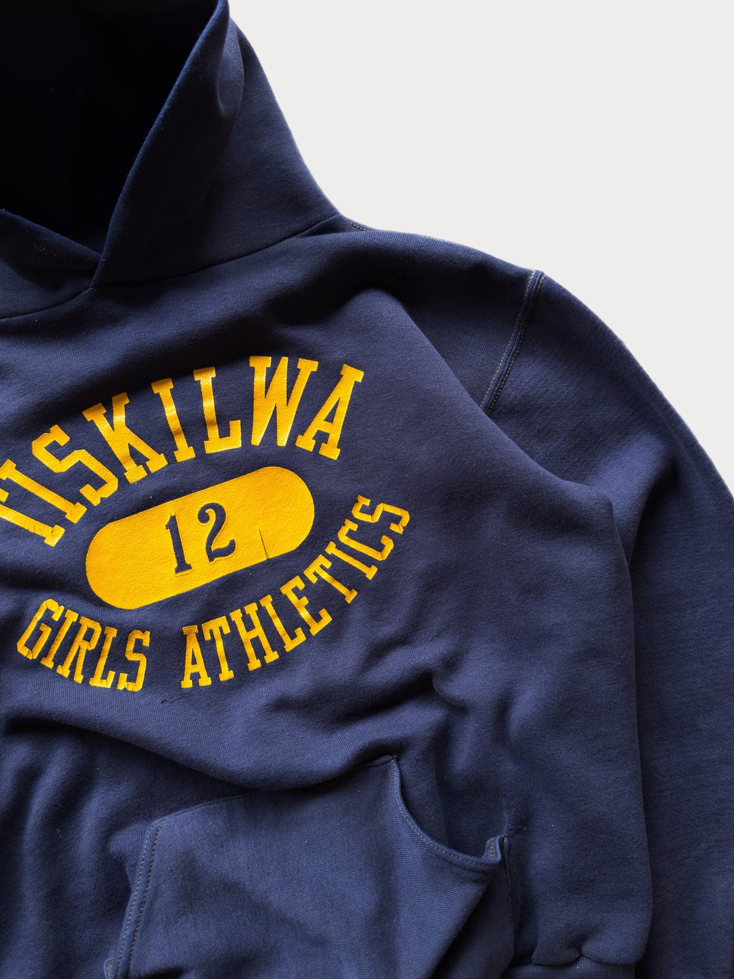 1970s Tiskilwa “12” Girls Athletics Russell hoodie
