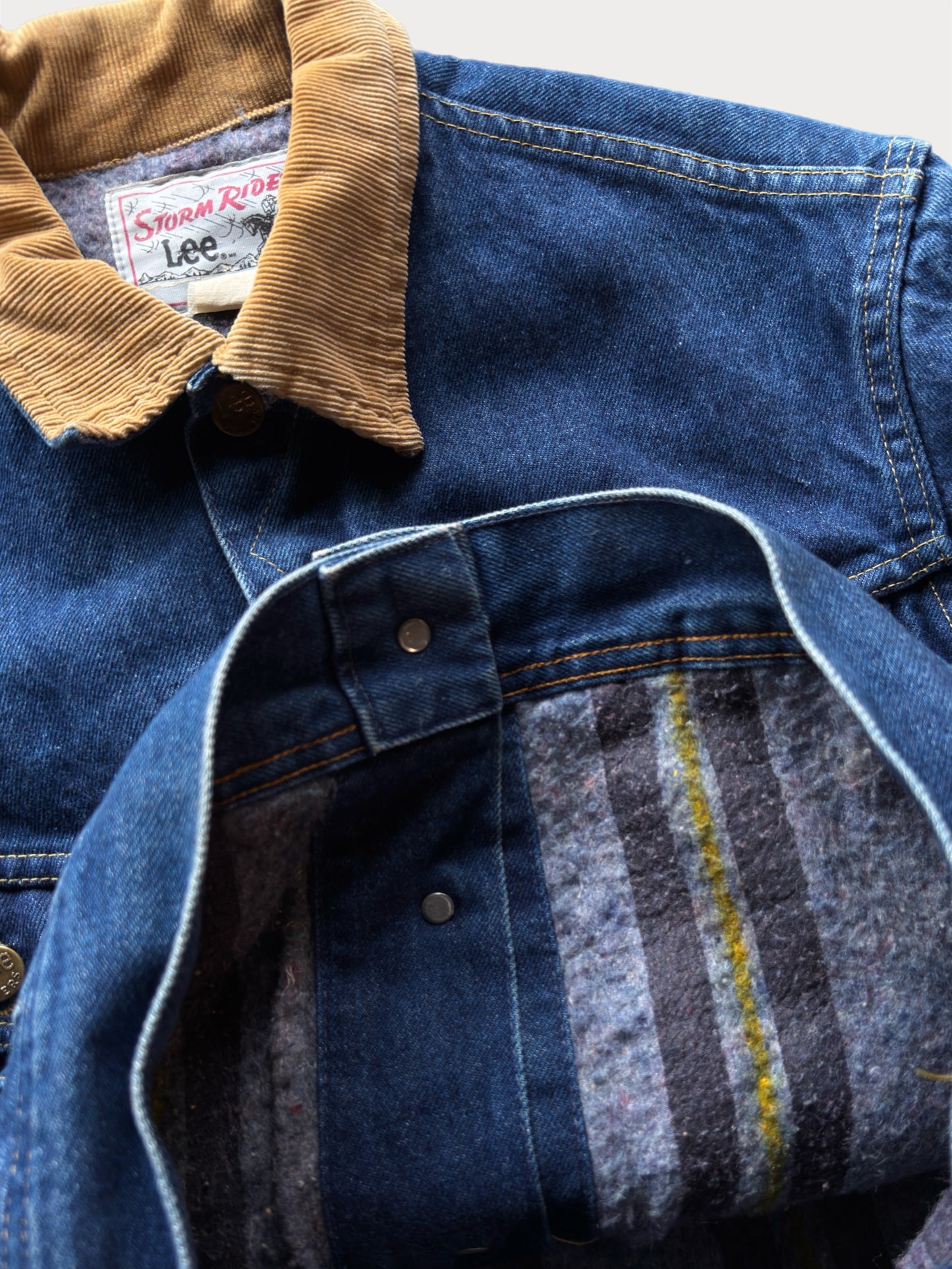 1980s Lee Storm Rider Denim Jacket